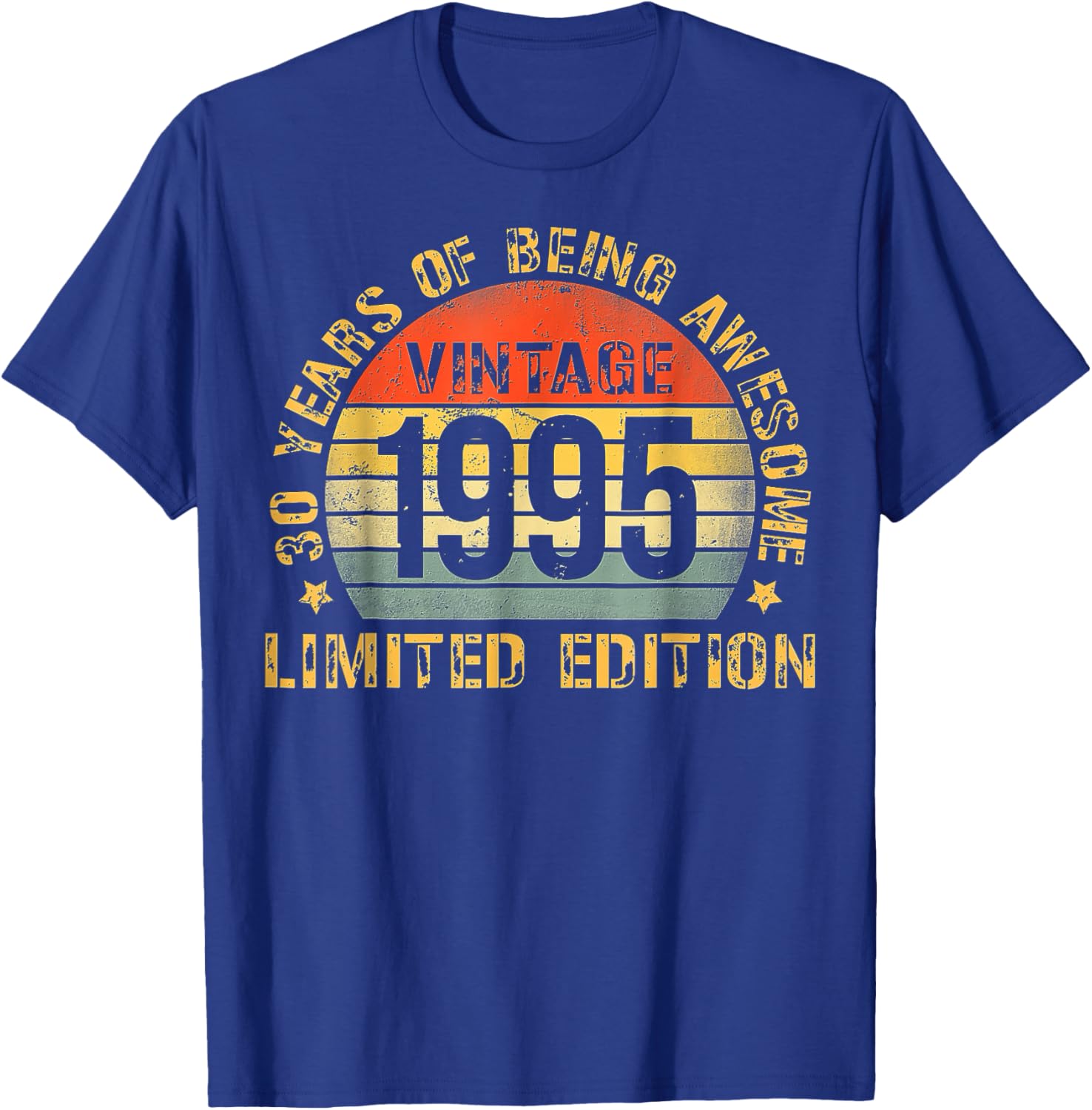 30th Birthday T-Shirt for Men Born in 1995 - Perfect Celebration Gift - 6