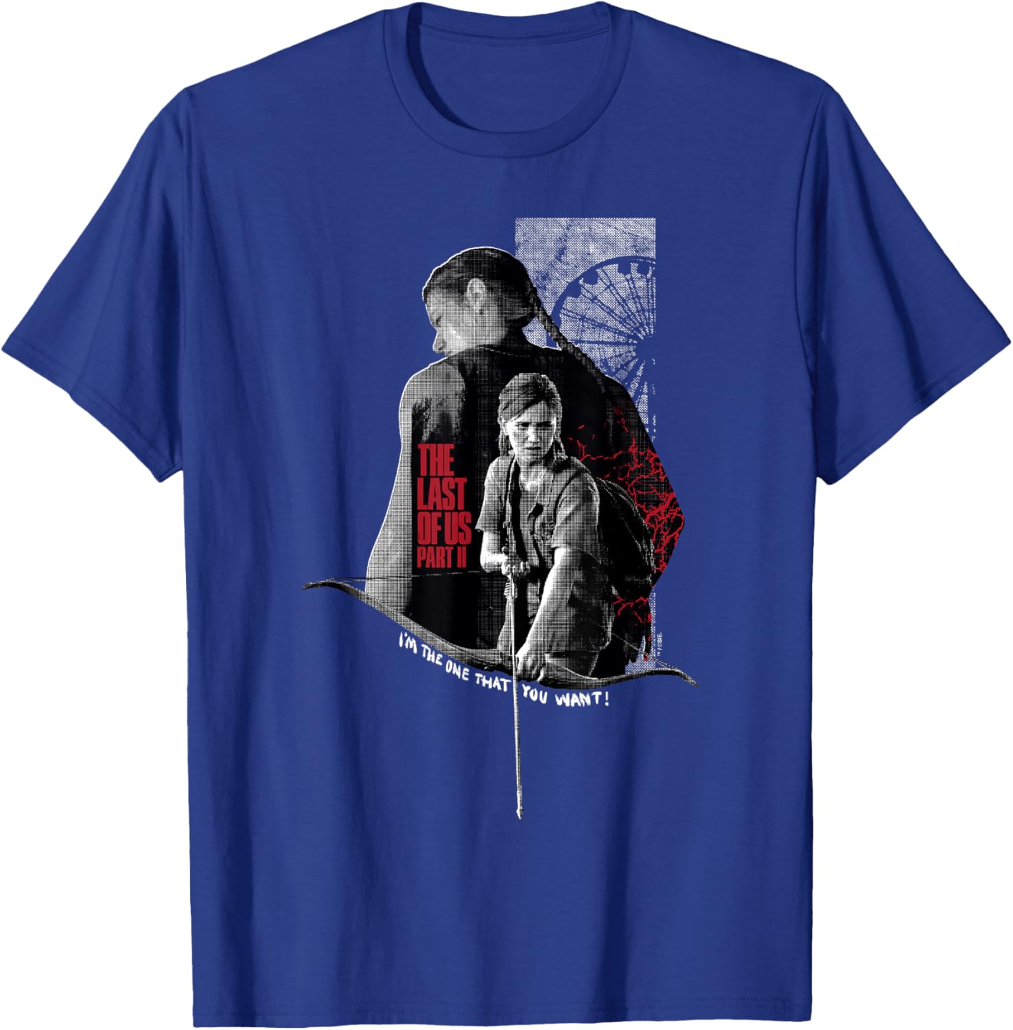 The Last of Us Part II Abby Ellie I'm The One T-Shirt for Gamers - 1