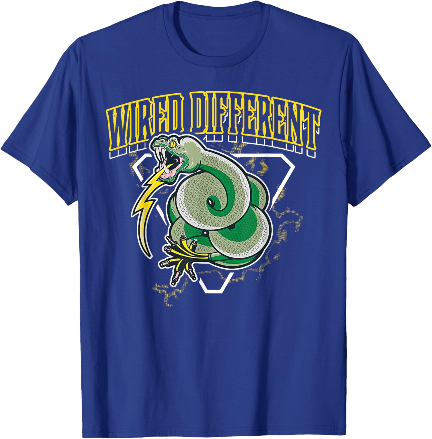 Wired Different Snake T-Shirt for Unique Style and Comfort - 11