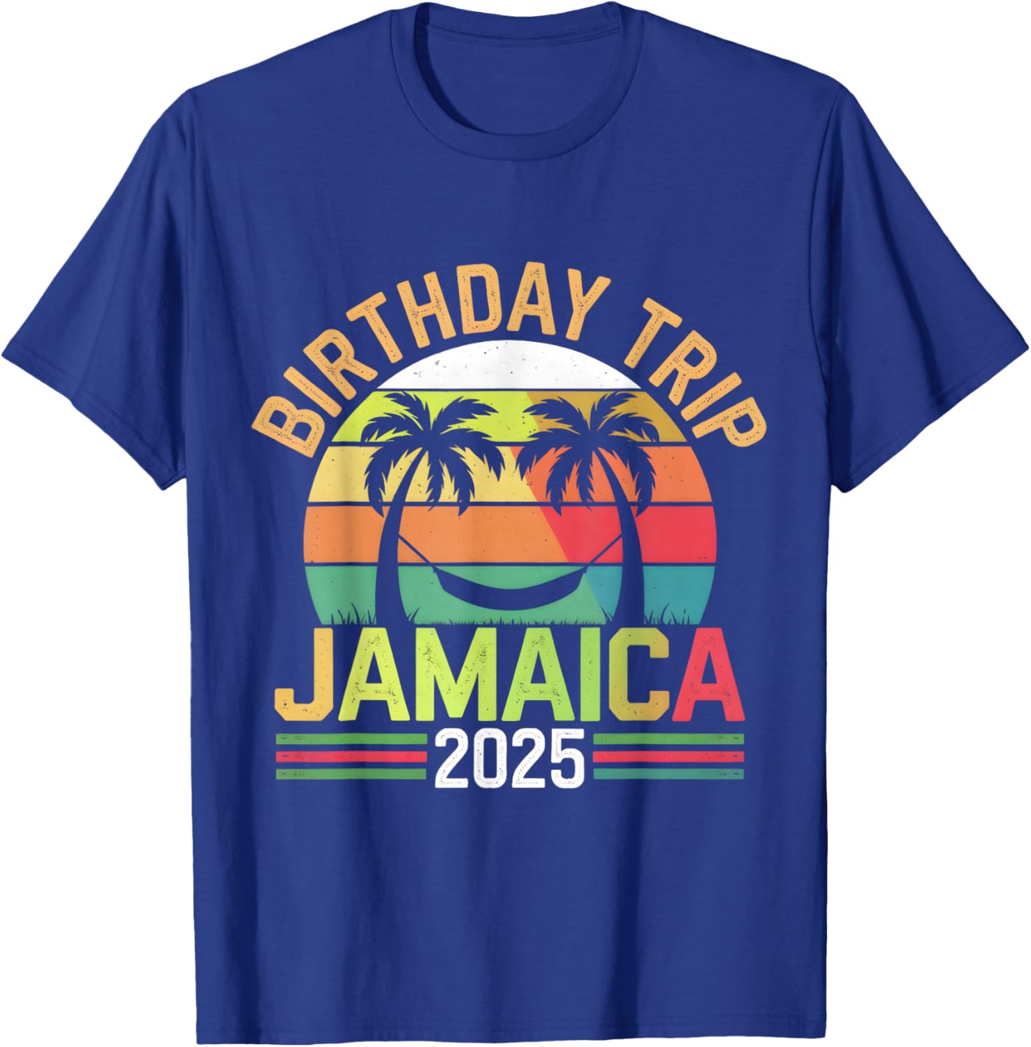 Jamaica 2025 Birthday Girls Trip Matching T-Shirt for Fun Celebrations - 18