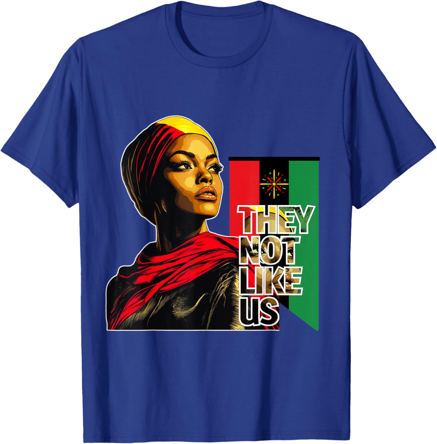 They Not Like Us Black History Month T-Shirt for Black Women - 3