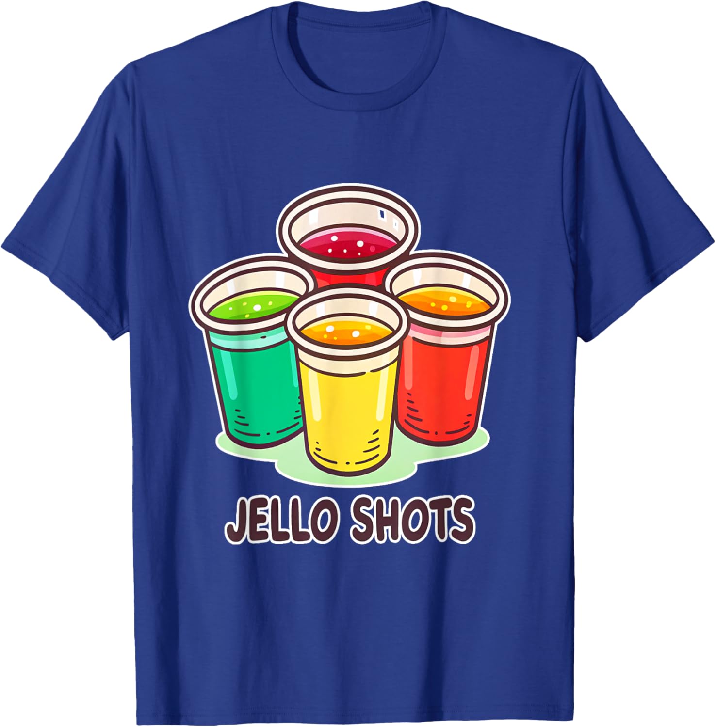 Colorful Jello Shots Party T-Shirt for Fun Celebrations and Events - 5