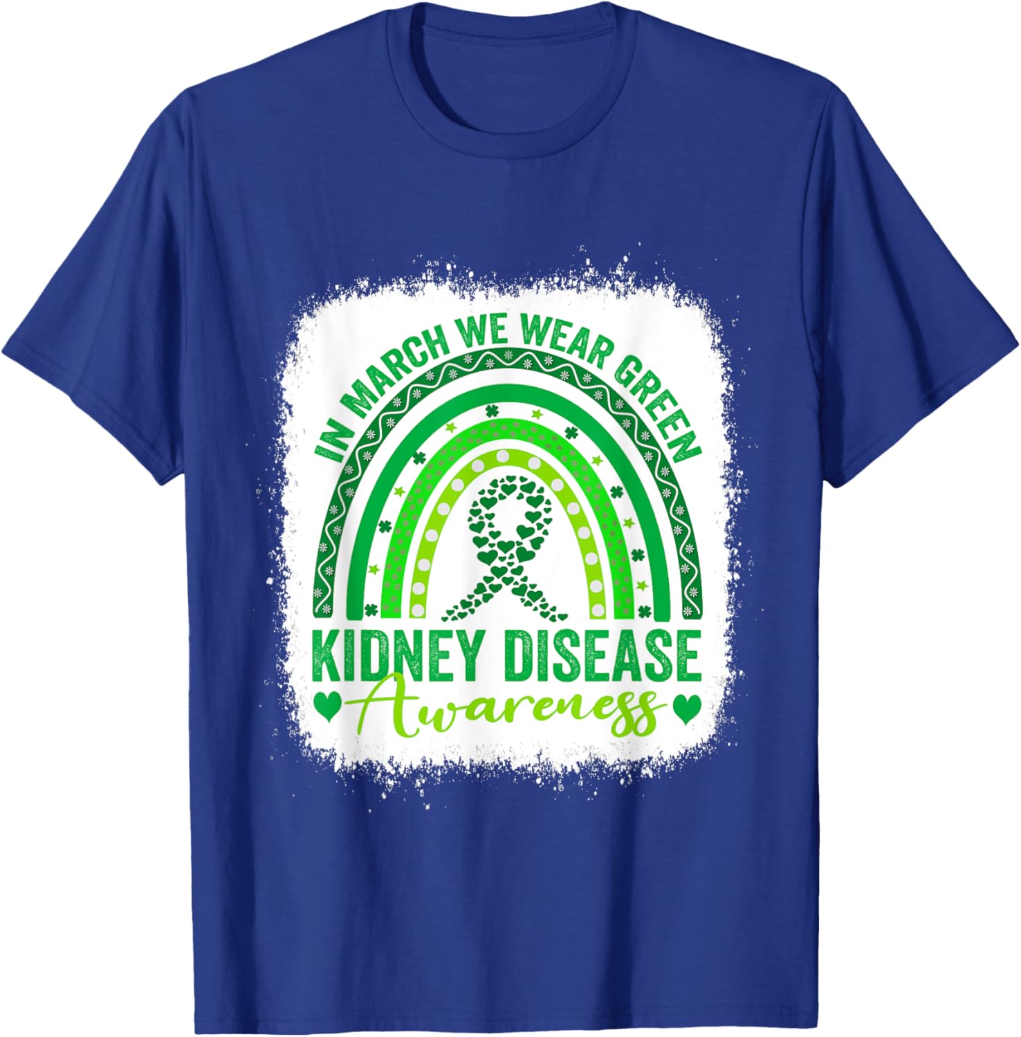 We Wear Green for Kidney Disease Awareness Month 2025 T-Shirt - 2