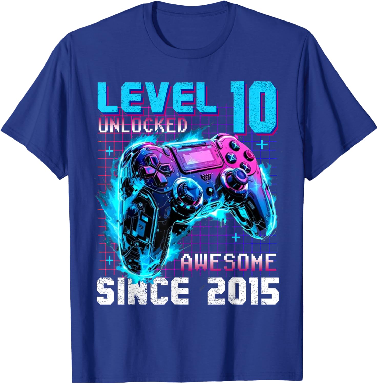 Level 10 Unlocked Gaming T-Shirt for 10th Birthday Celebration - 6