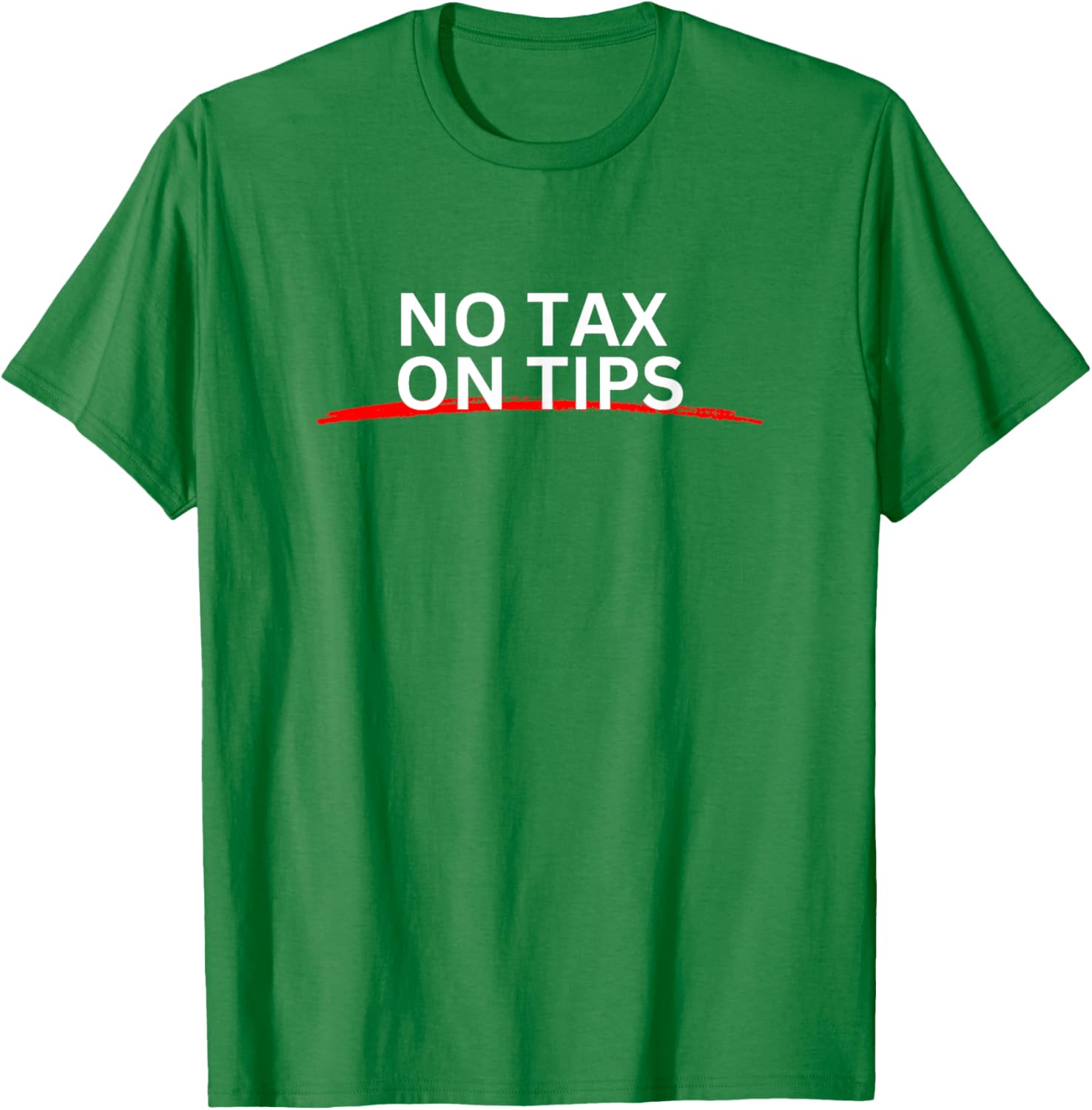 Tax Season No Tax On Tips T-Shirt for Fun and Casual Wear - 26