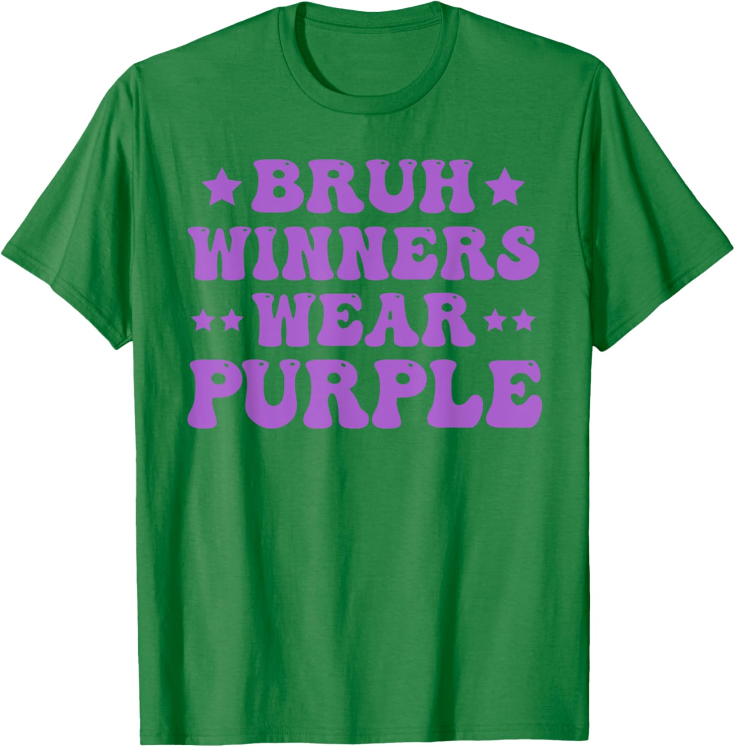 Winners Wear Purple Camp Team Spirit Week Matching T-Shirt for All Ages - 9