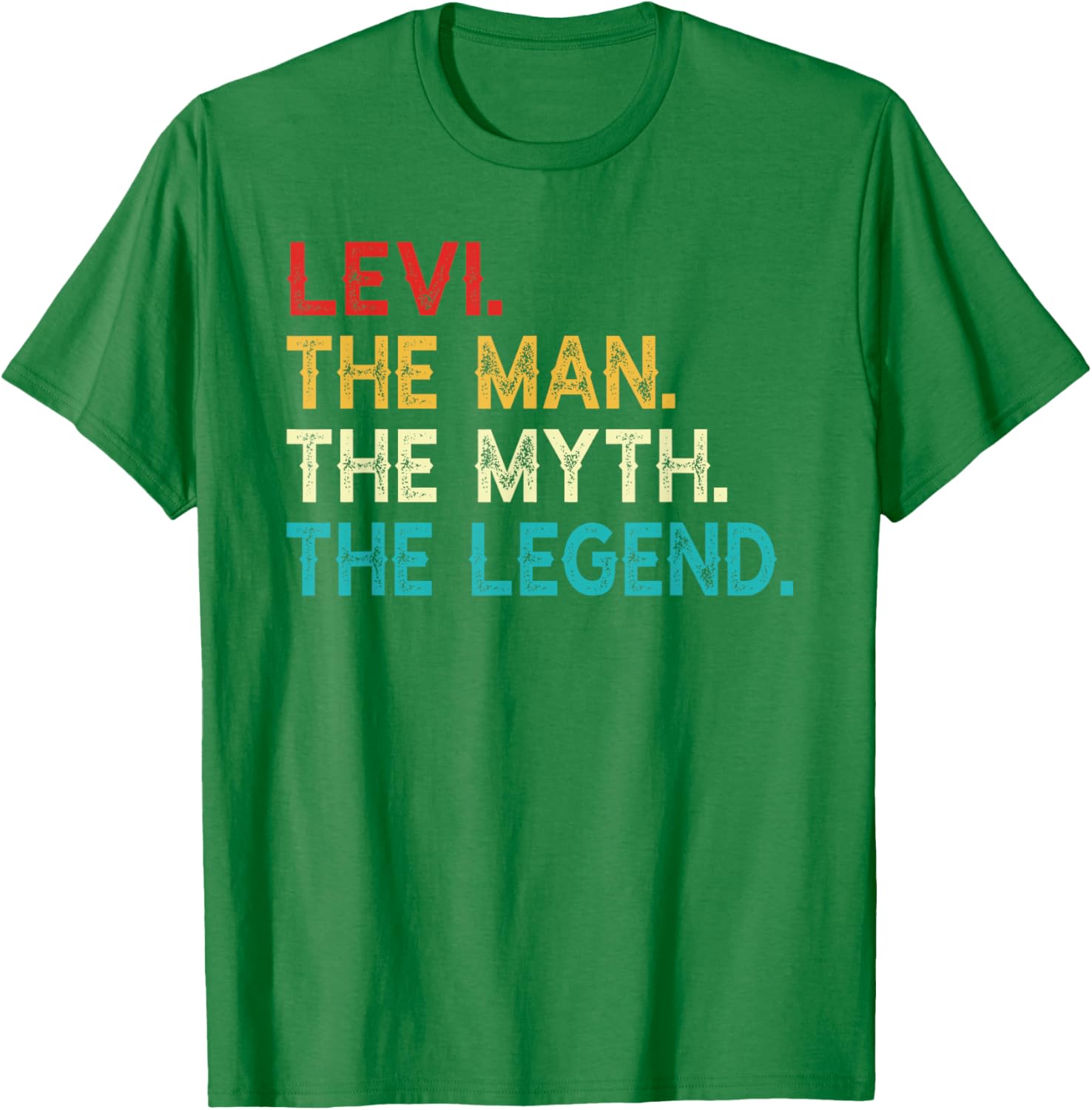 Funny Vintage Levi T-Shirt The Man The Myth The Legend Birthday Gift - 20