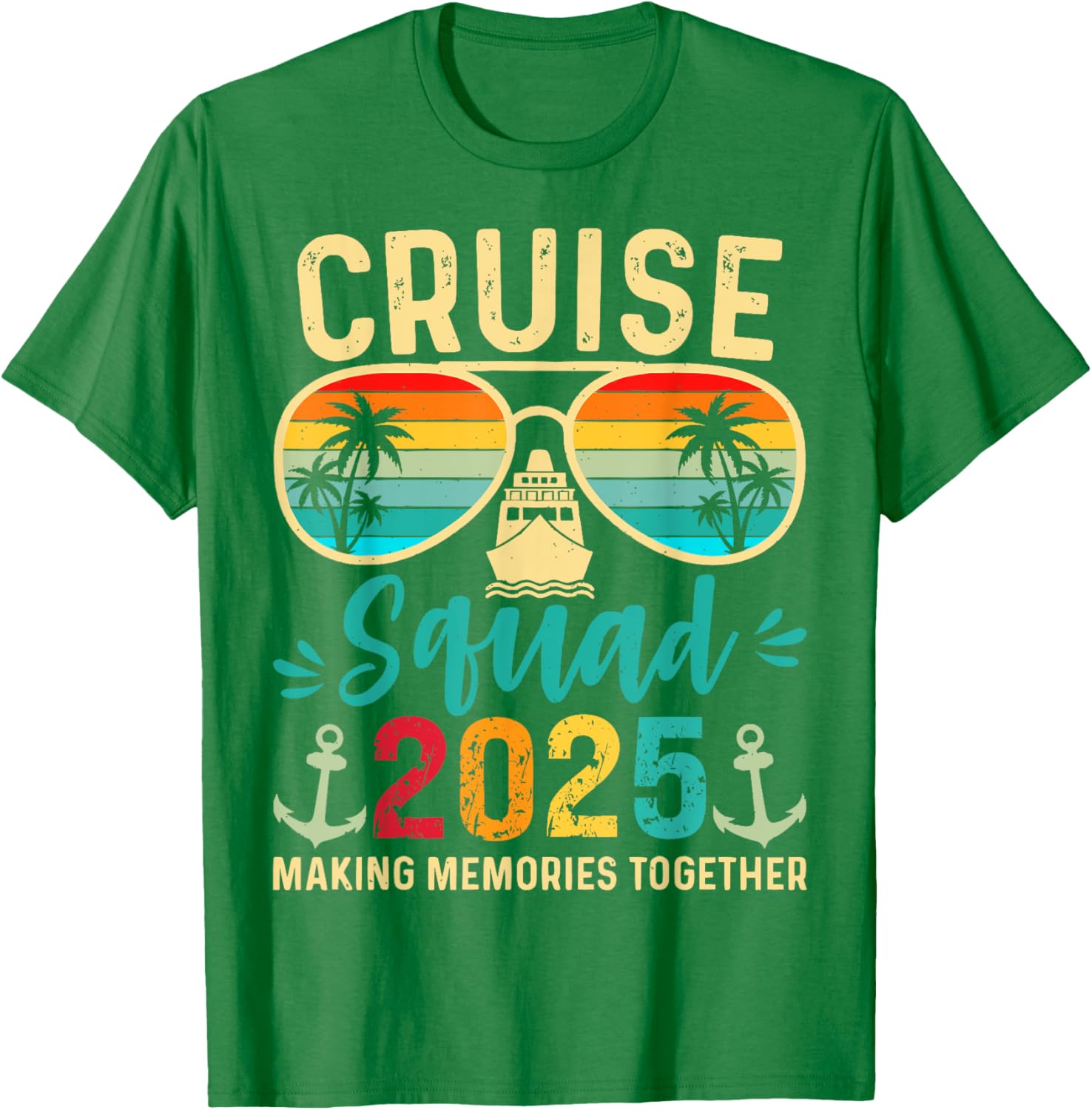Cruise Squad 2025 Birthday Party Matching T-Shirt for Fun Vacations - 3