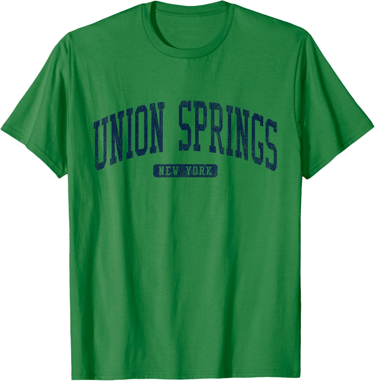 Union Springs NY College Style Blue T-Shirt for Comfortable Casual Wear - 11