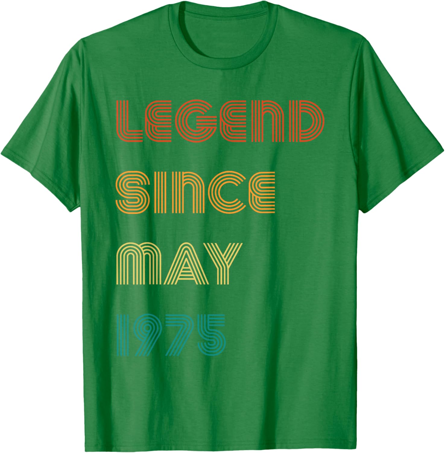 Legend Since May 1975 Retro 50th Birthday T-Shirt for Celebrating Milestones - 8