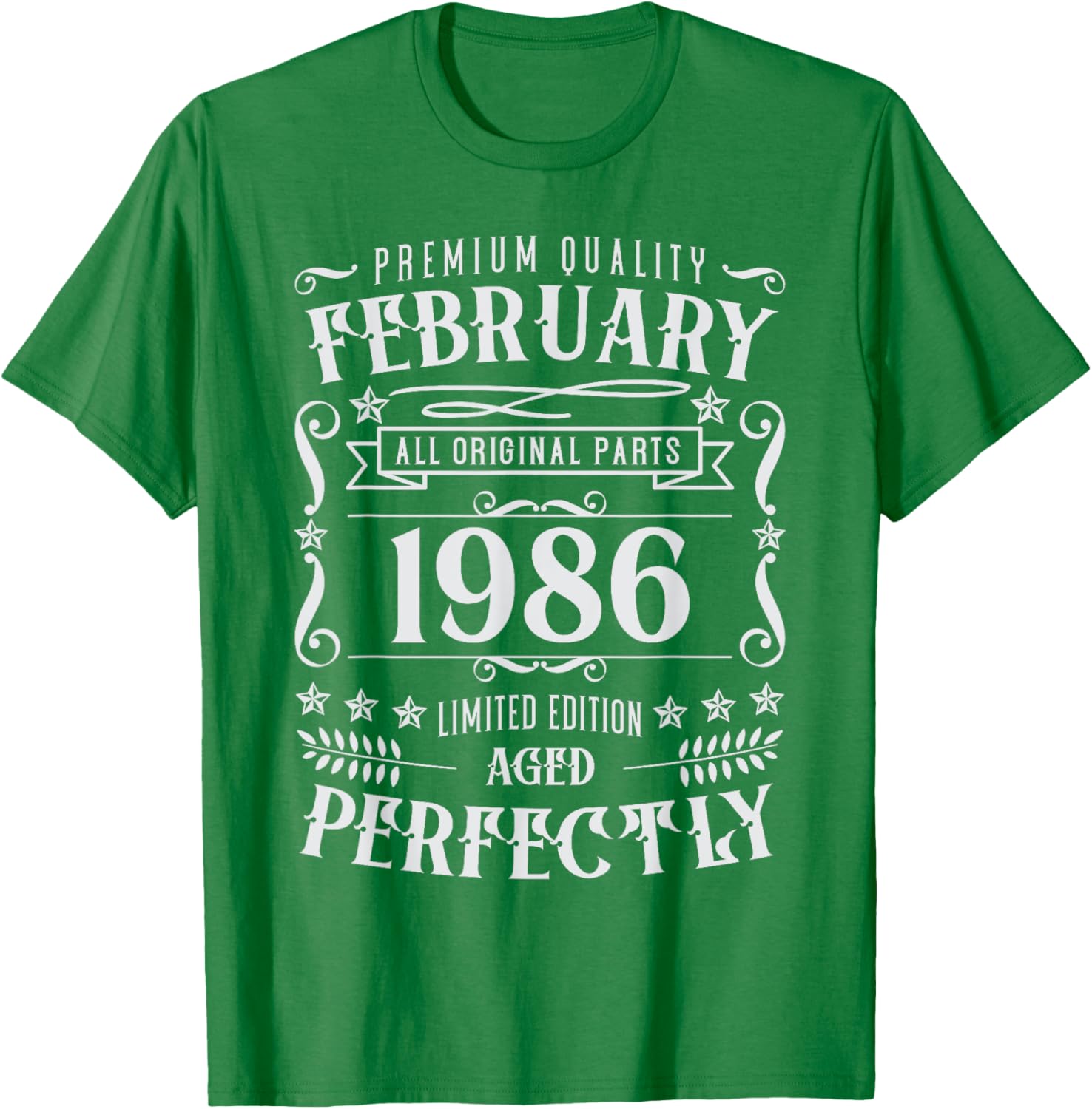 39th Birthday Legends Born in February 1986 T-Shirt for Celebrations - 8