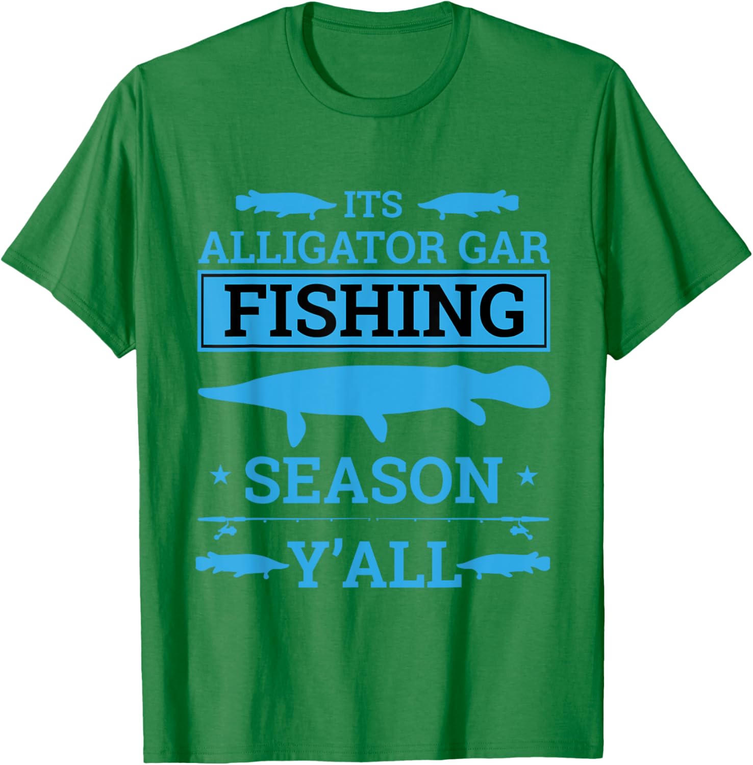 Alligator Gar Fishing Gear T-Shirt for True Fishing Enthusiasts - 7