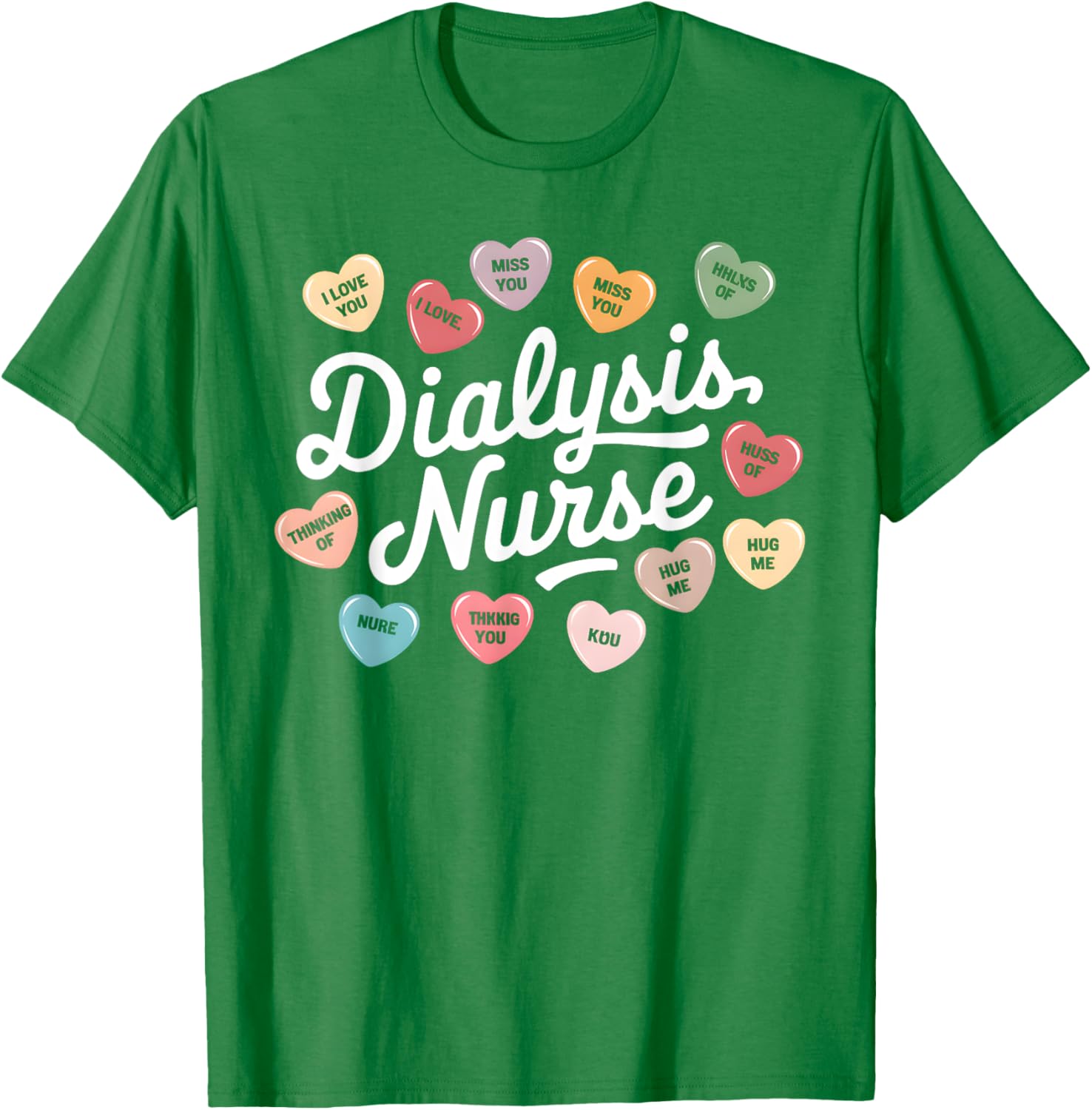 Valentine's Day Dialysis Nurse T-Shirt for Nephrology Technicians - 11