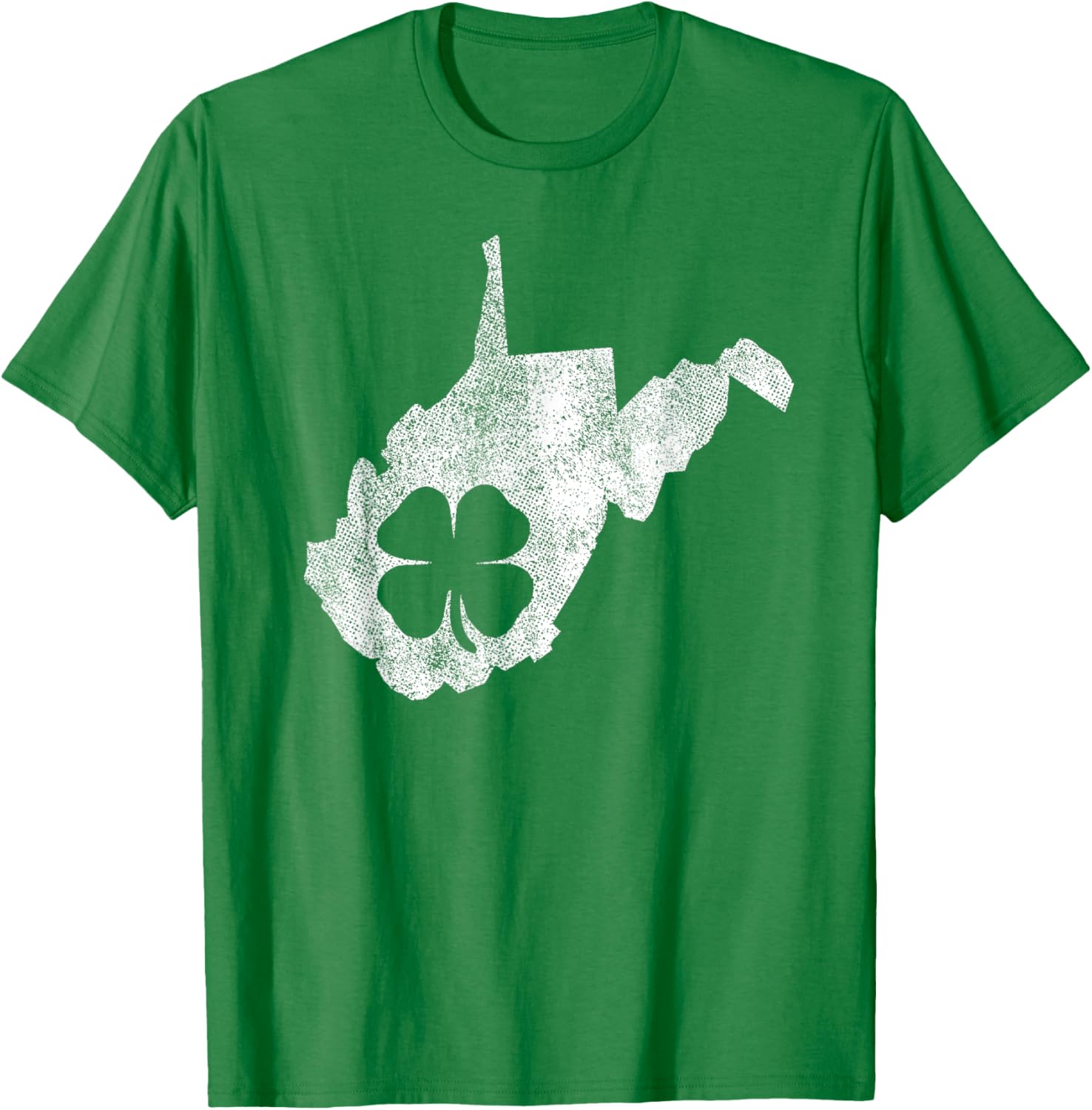 West Virginia Shamrock St Patricks Day T-Shirt for Irish Pride - 2