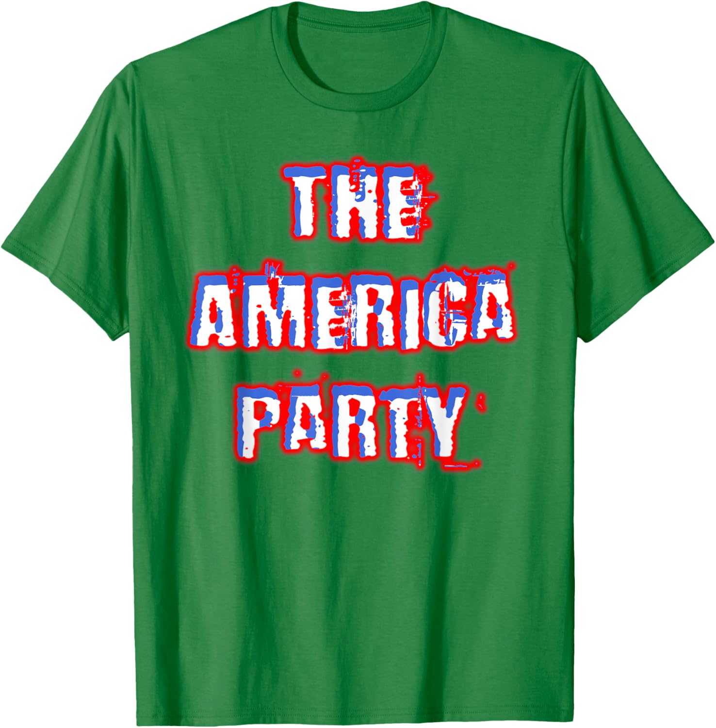 America Party Red White and Blue T-Shirt for Fun and Festive Wear - 19