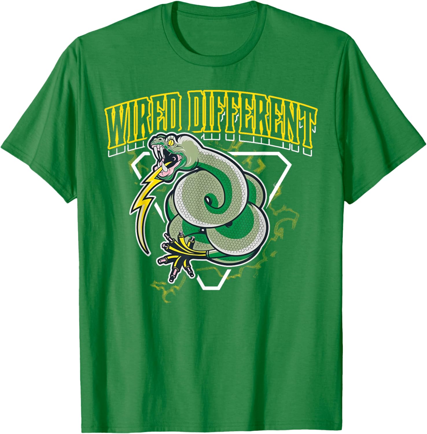 Wired Different Snake T-Shirt for Unique Style and Comfort - 12
