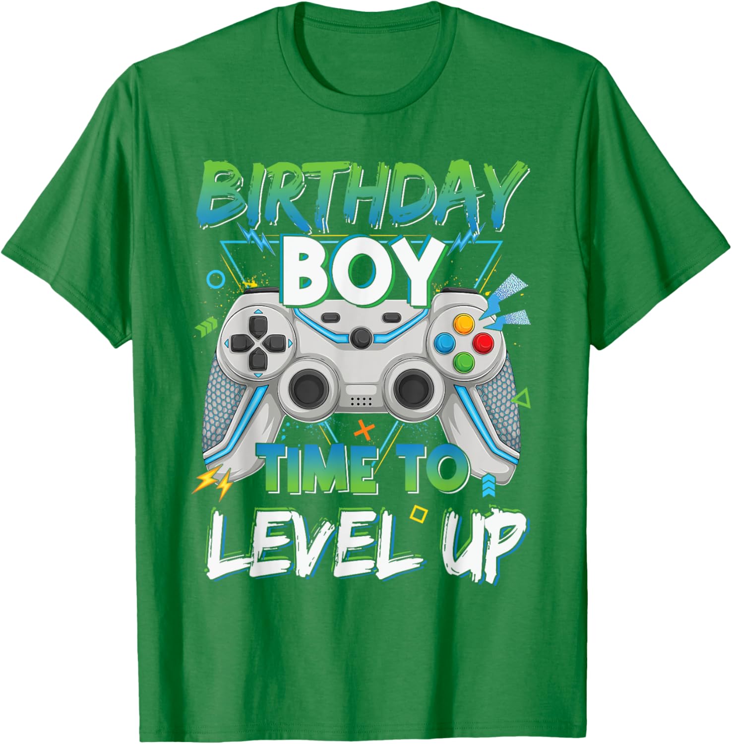 Level Up Gaming Birthday Boy T-Shirt for Young Gamer Boys - 19
