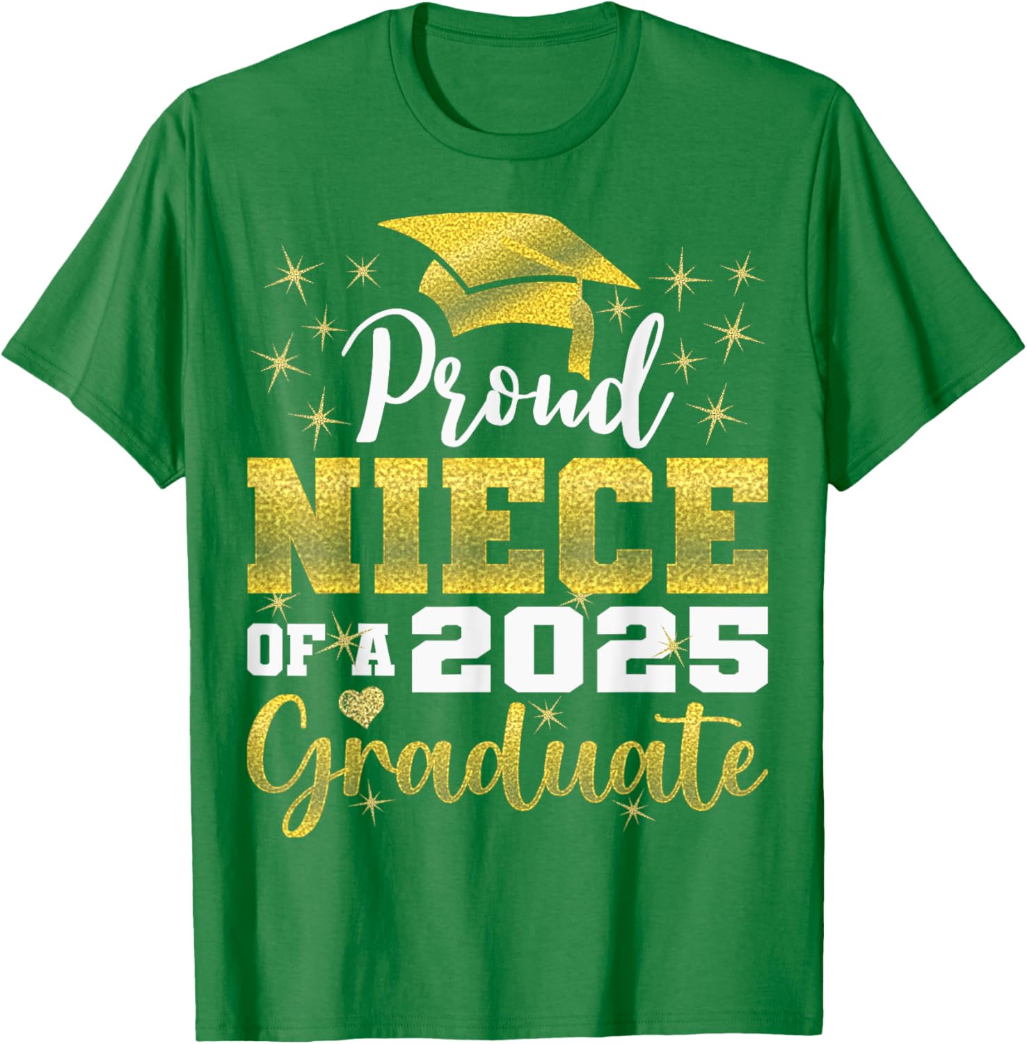 Super Proud Niece of Graduate 2025 Senior Graduation Family T-Shirt - 15