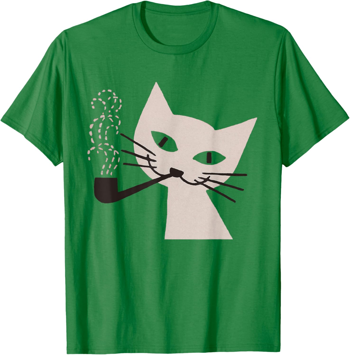 Retro 60s Vintage Cat Smoking Cigarette T-Shirt for Cool Cat Lovers - 11