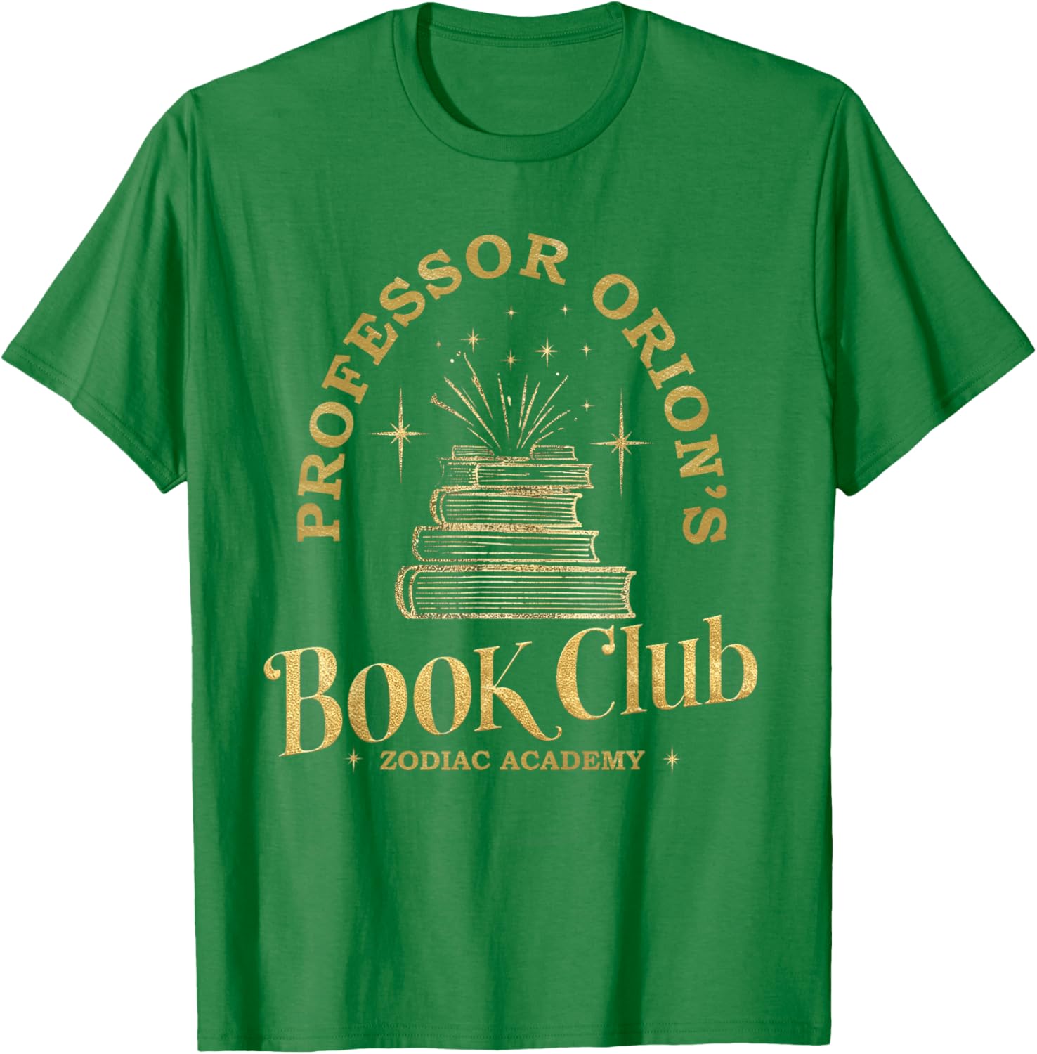 Academy Book Nerd Professor Orion's Zodiac BookClub T-Shirt for Fans - 10
