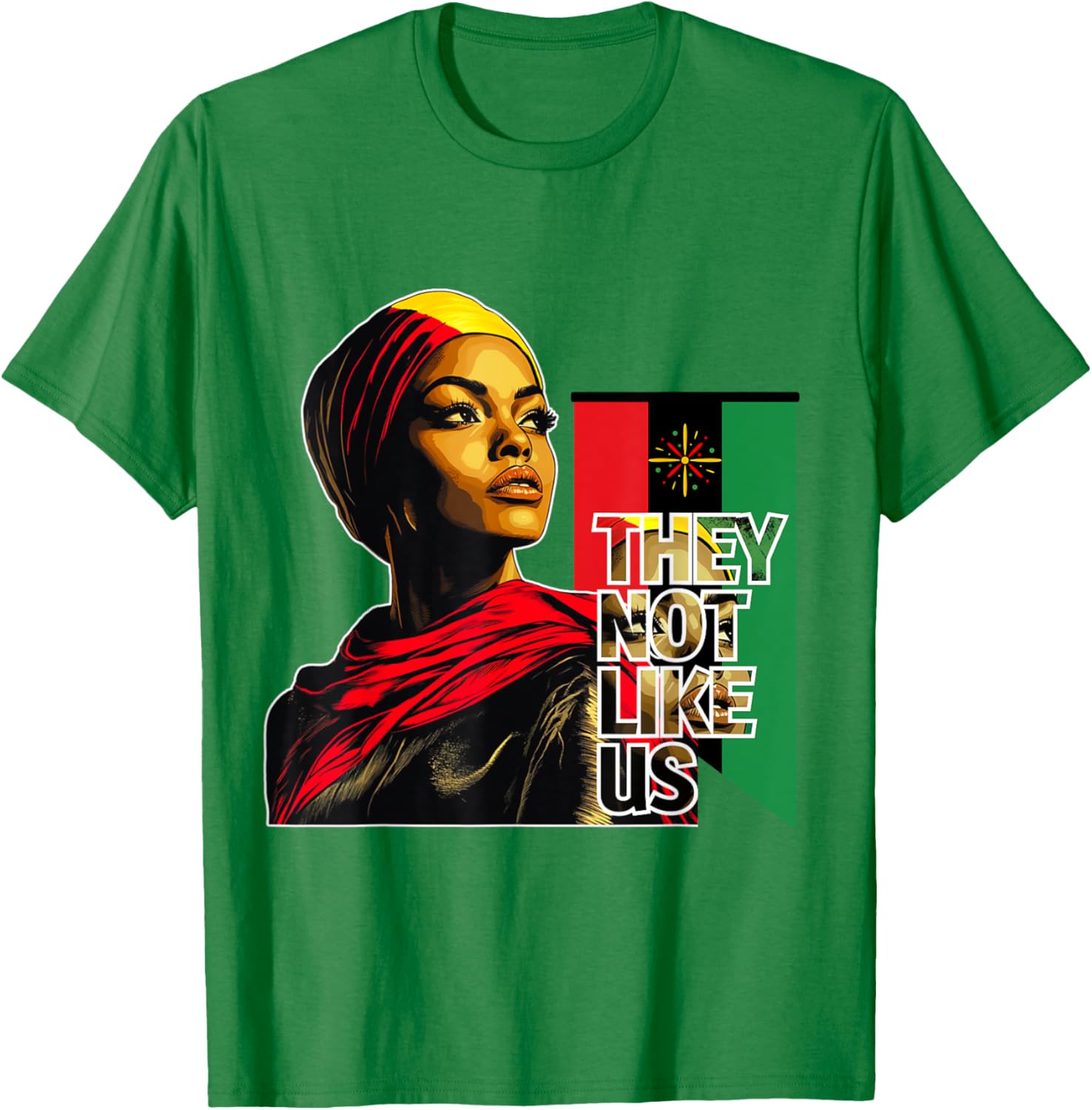 They Not Like Us Black History Month T-Shirt for Black Women - 8