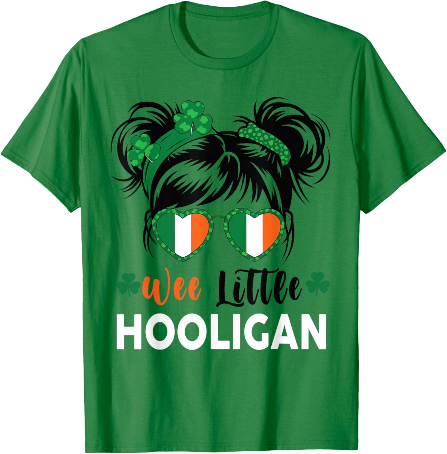 Adorable St Patrick's Day Irish Girl Toddler T-Shirt for Kids Fun - 8