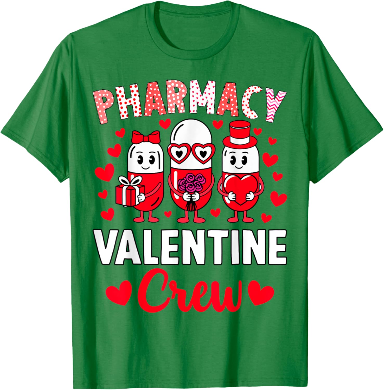 Valentine Pharmacy Tech T-Shirt Perfect Gift for Pharmacy Lovers - 5