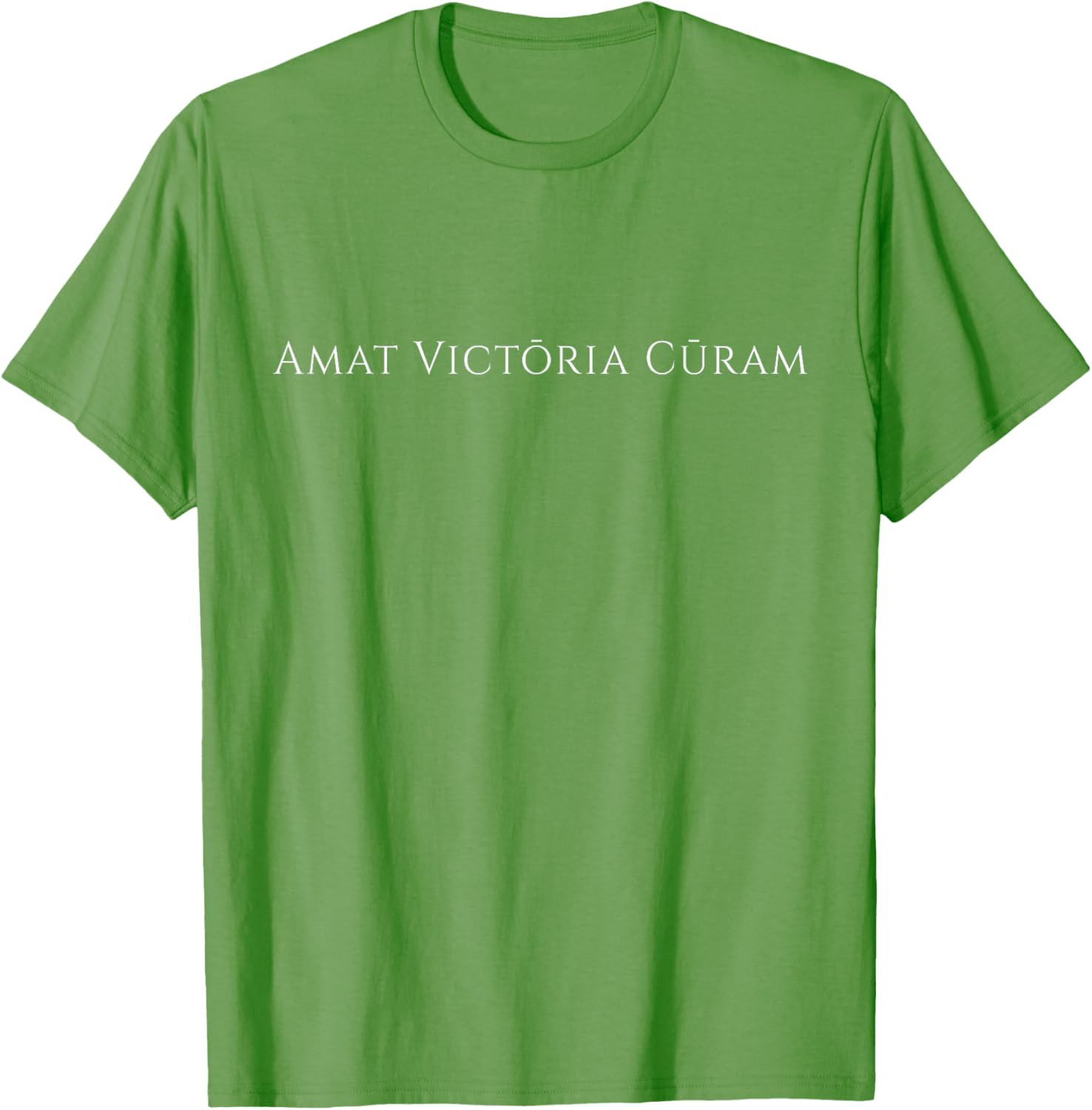 Amat Victoria Curam T-Shirt - Inspiring Latin Phrase for Success in Style - 8