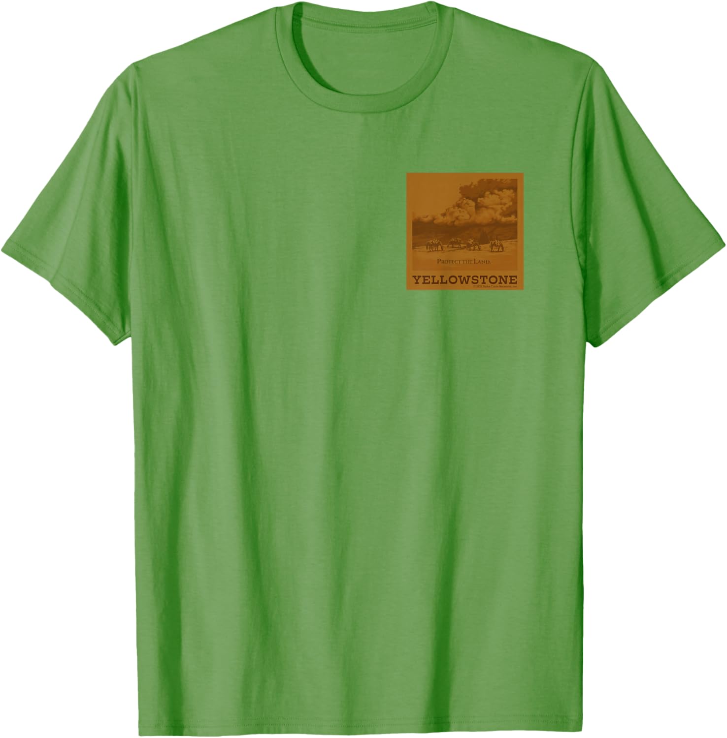 Yellowstone Dutton Ranch Buffalo Faux Chest Patch T-Shirt for Fans - 9