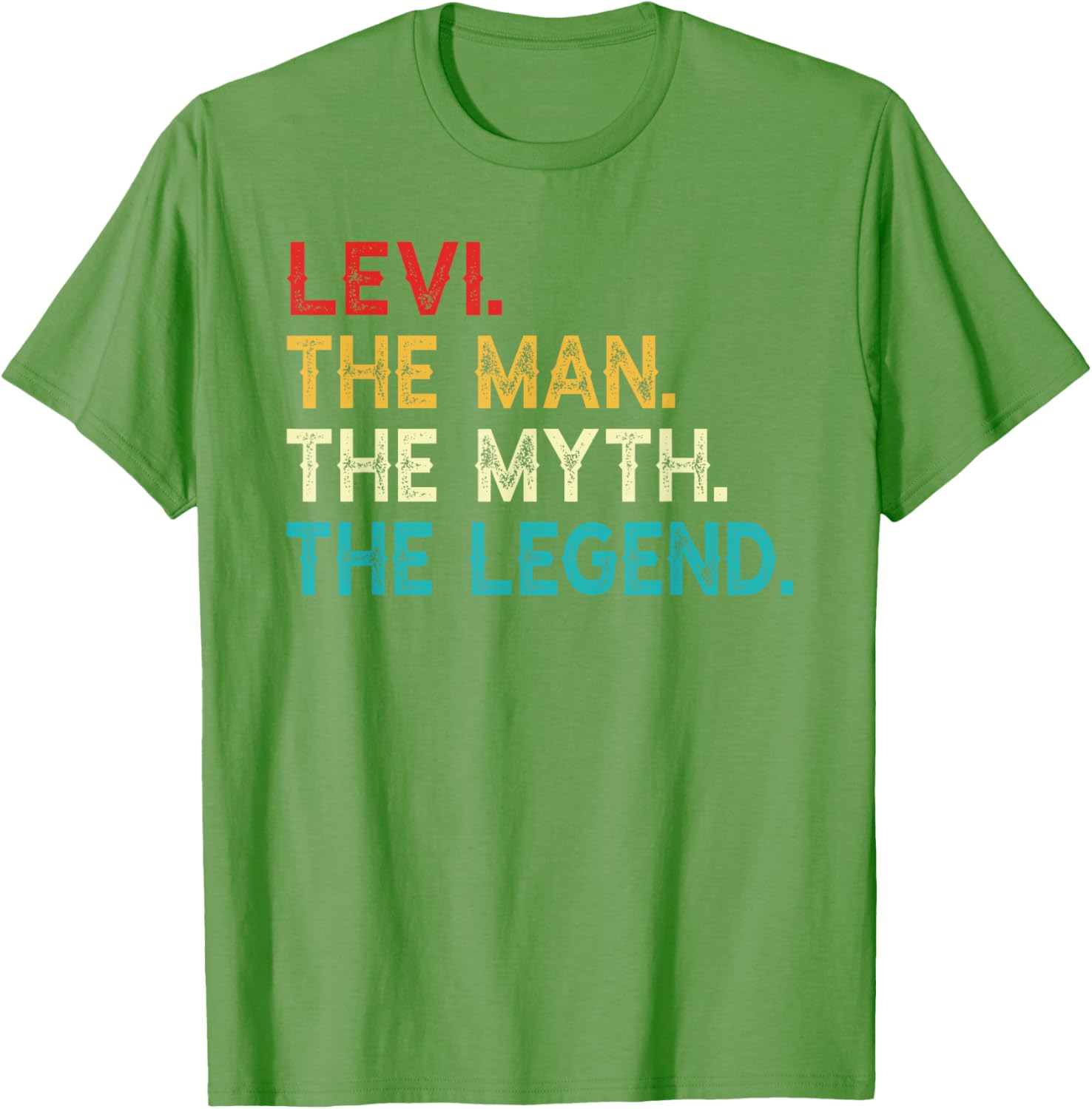 Funny Vintage Levi T-Shirt The Man The Myth The Legend Birthday Gift - 22