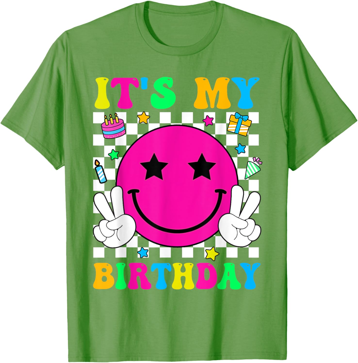 Groovy It's My Birthday T-Shirt for Men, Women, Teens, and Kids - 9