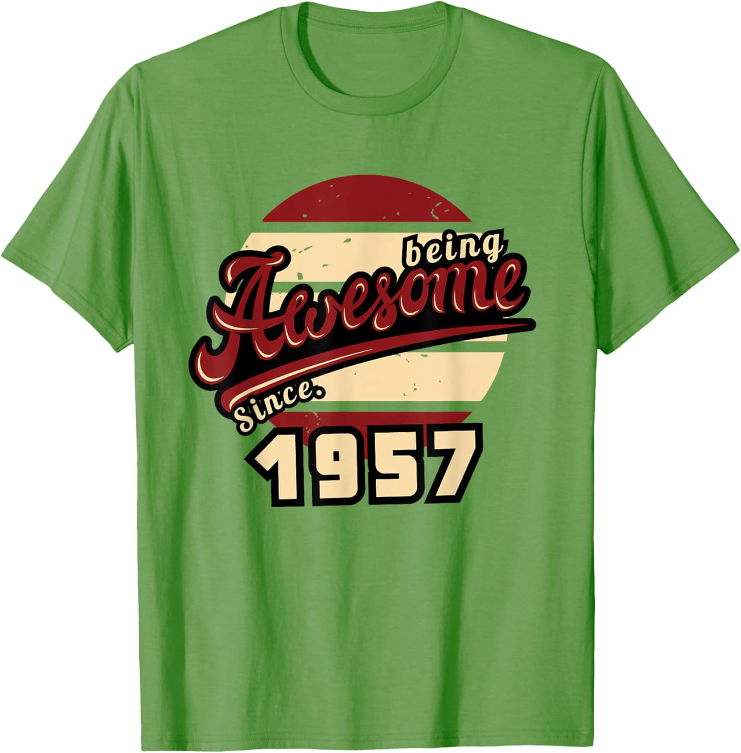 Awesome Since 1957 Retro 68th Birthday T-Shirt Gift for Him or Her - 11