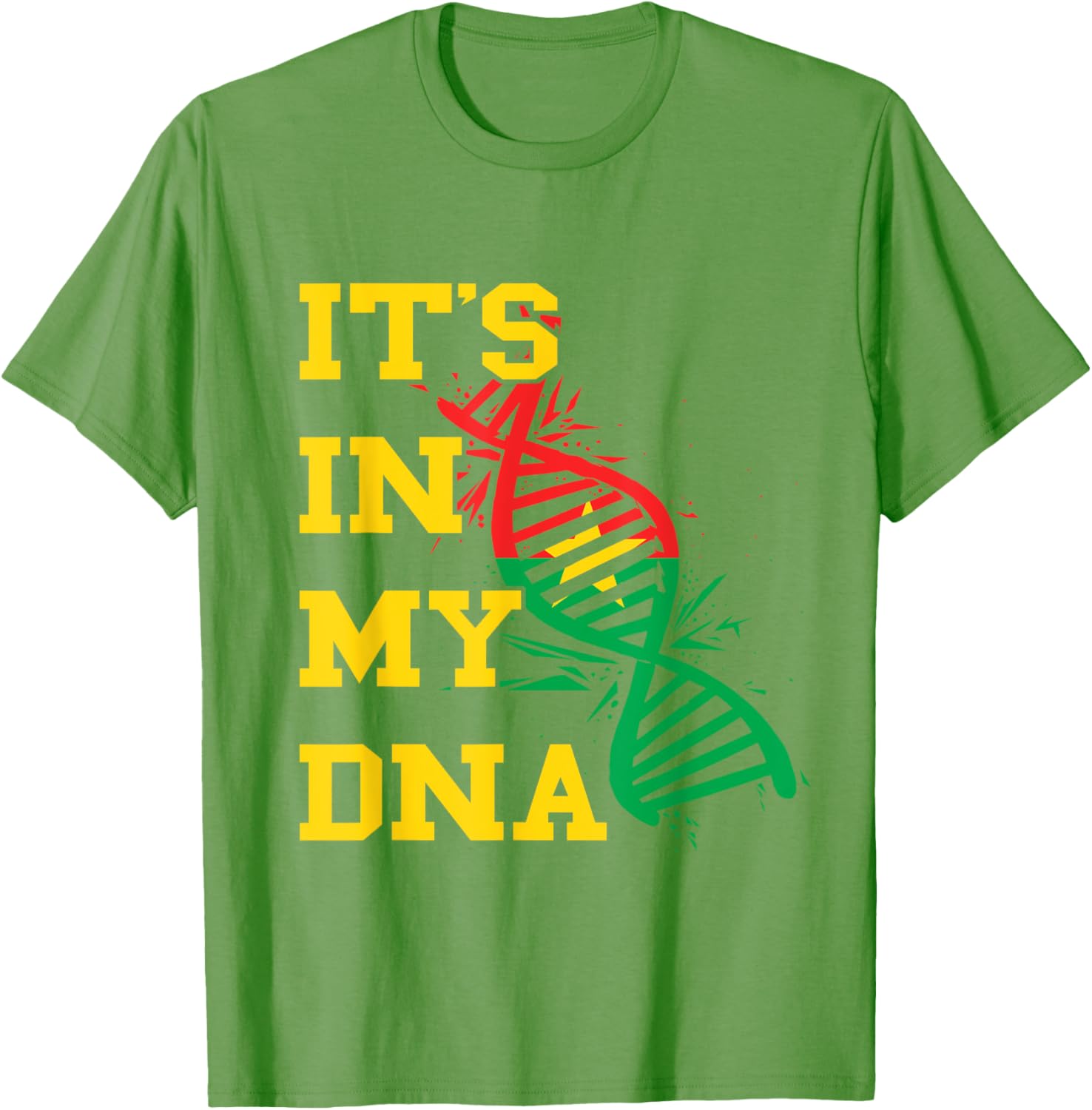 Burkina Faso Flag DNA Pride T-Shirt for Proud Burkina Fasoans - 7