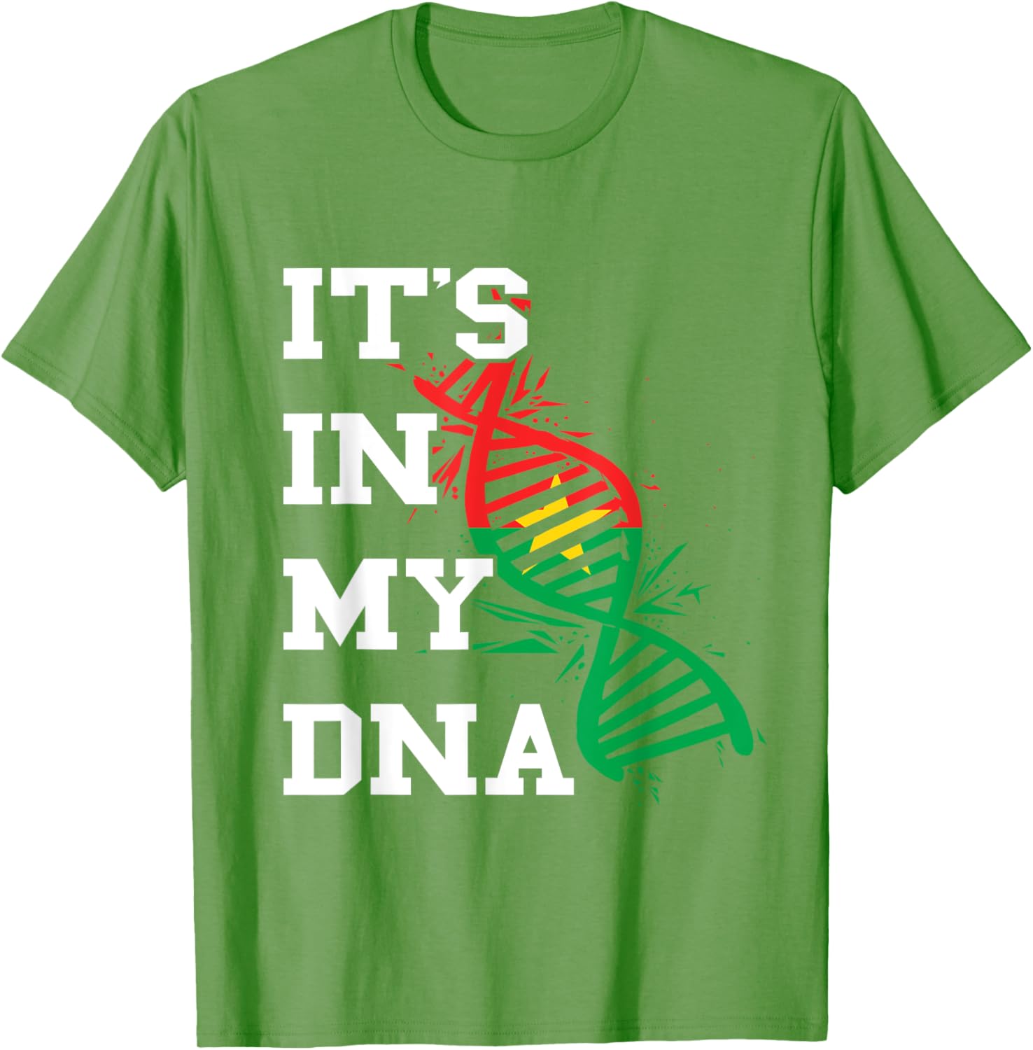 Burkina Faso Flag Its In My DNA Burkina Fasoan Roots T-Shirt - 2