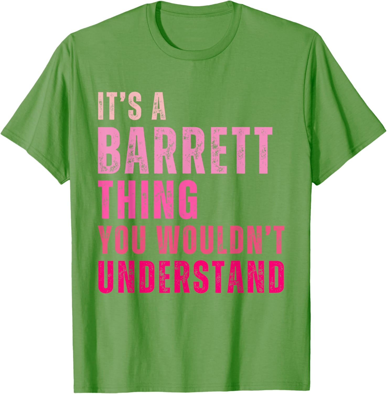 Barrett Vintage T-Shirt It's A Barrett Thing You Wouldn't Understand - 20