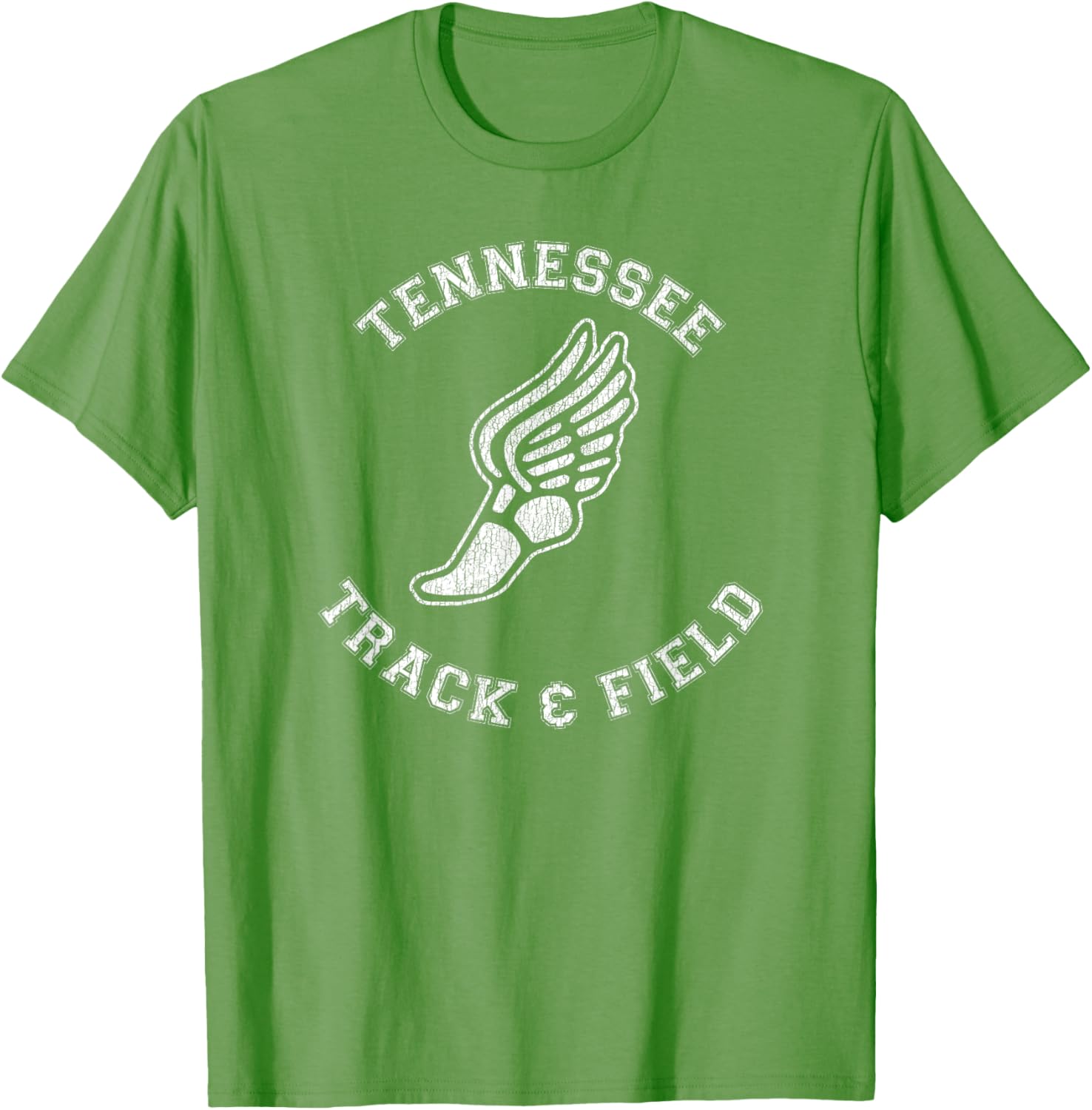 Tennessee Track and Field Retro Classic 80s Distressed T-Shirt - 9