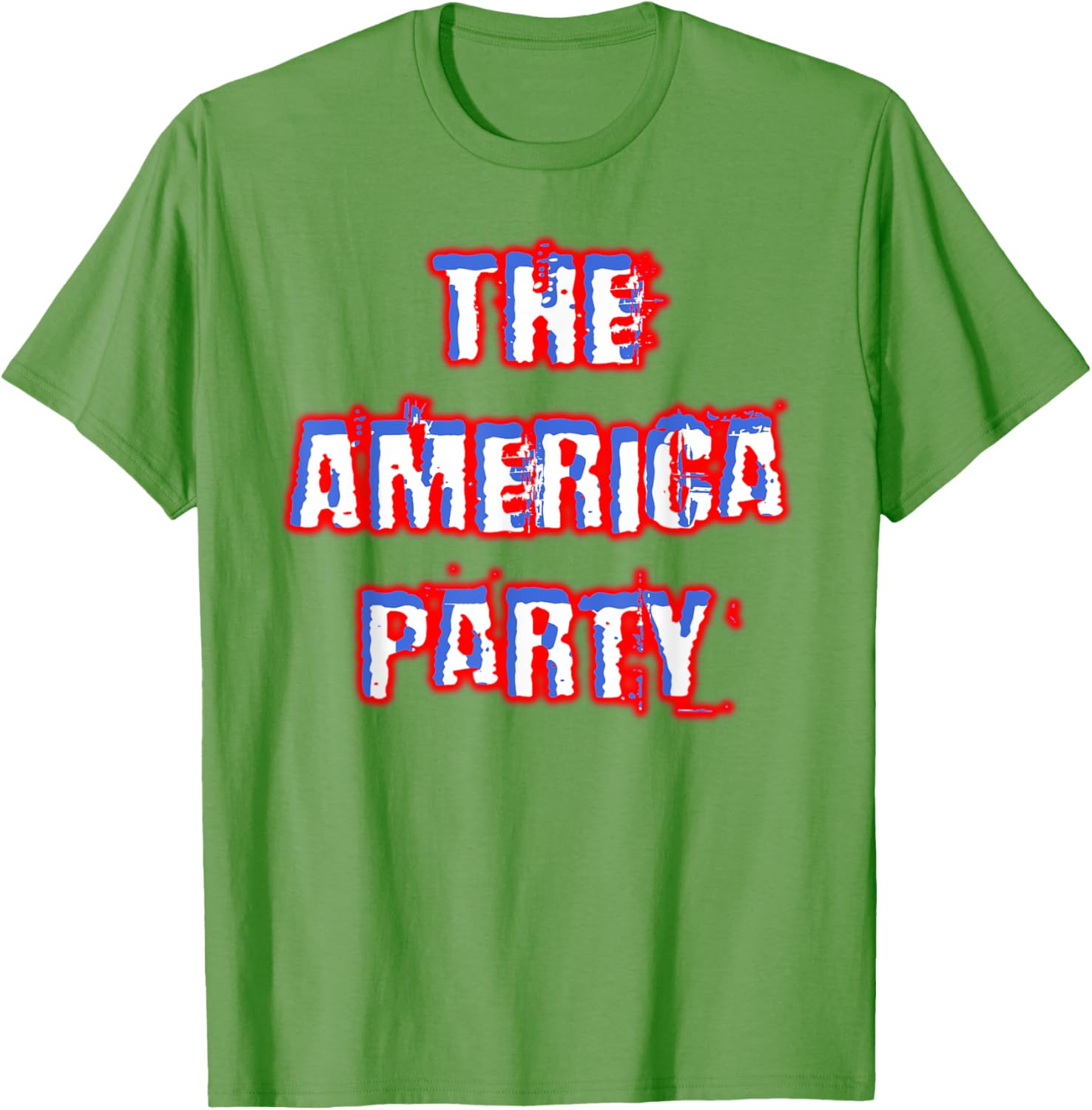 America Party Red White and Blue T-Shirt for Fun and Festive Wear - 6