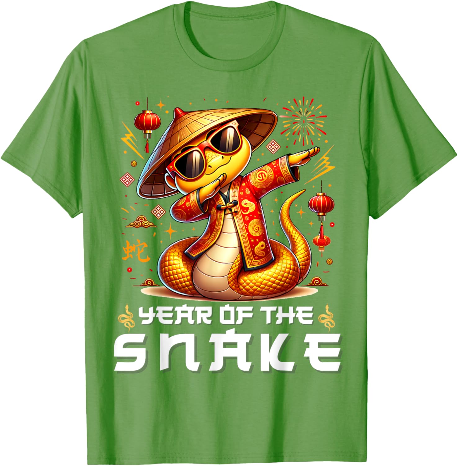 Year of the Snake 2025 Kids T-Shirt for Lunar New Year Celebrations - 26