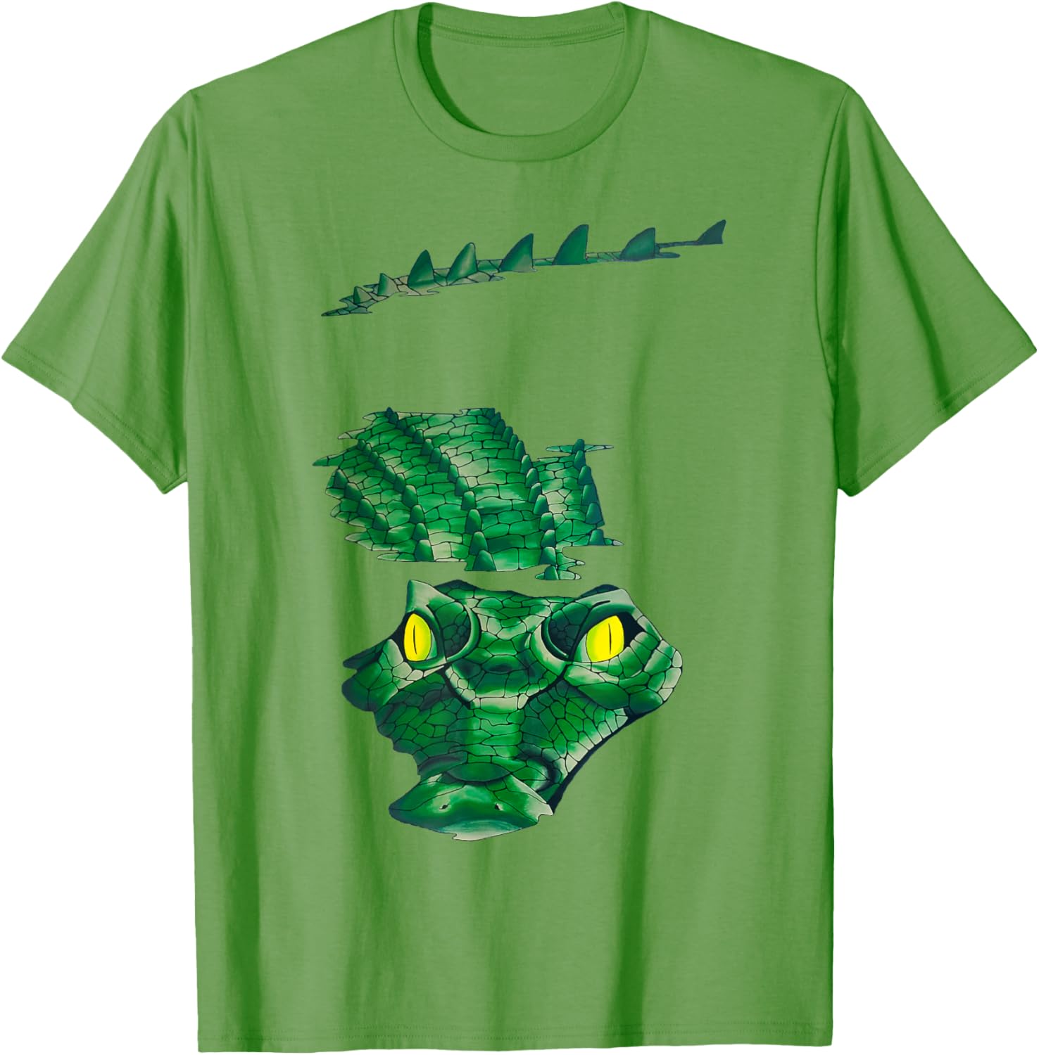 Vintage Crocodile Jurassic Art T-Shirt for Reptile Lovers and Collectors - 6