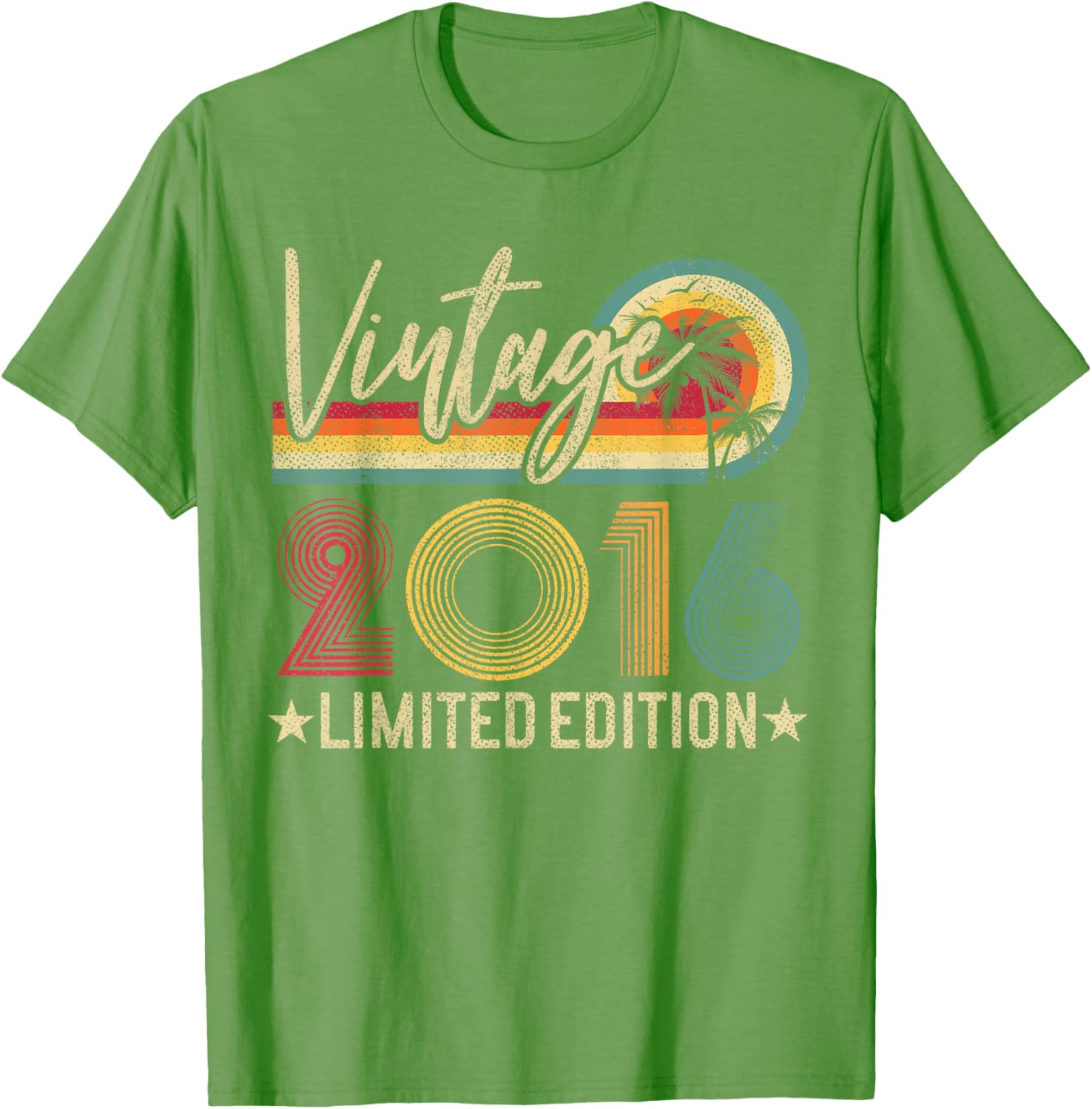 Limited Edition Vintage 2016 9th Birthday T-Shirt for Kids - 17