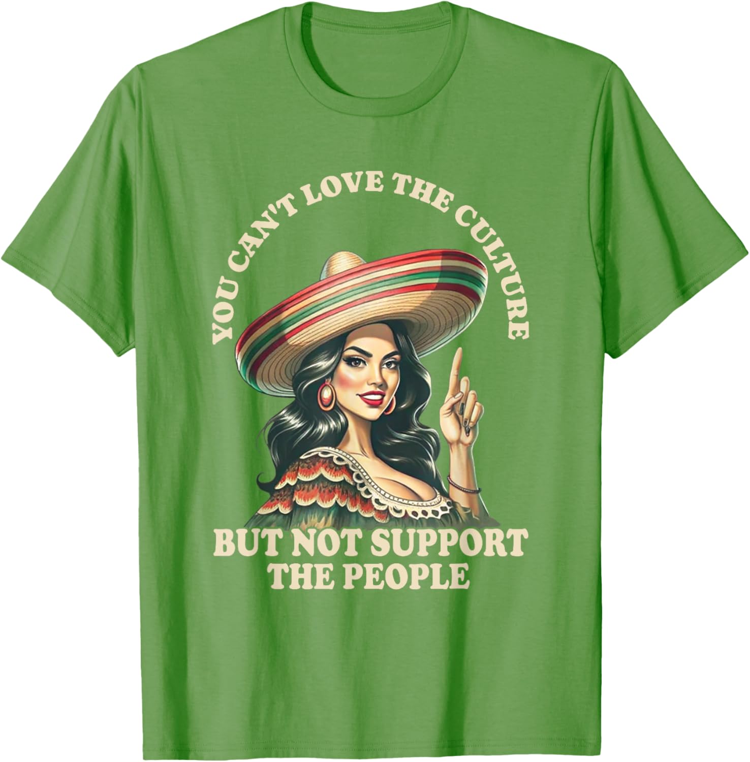 You Can't Love the Culture and Not Support the People Retro T-Shirt - 20