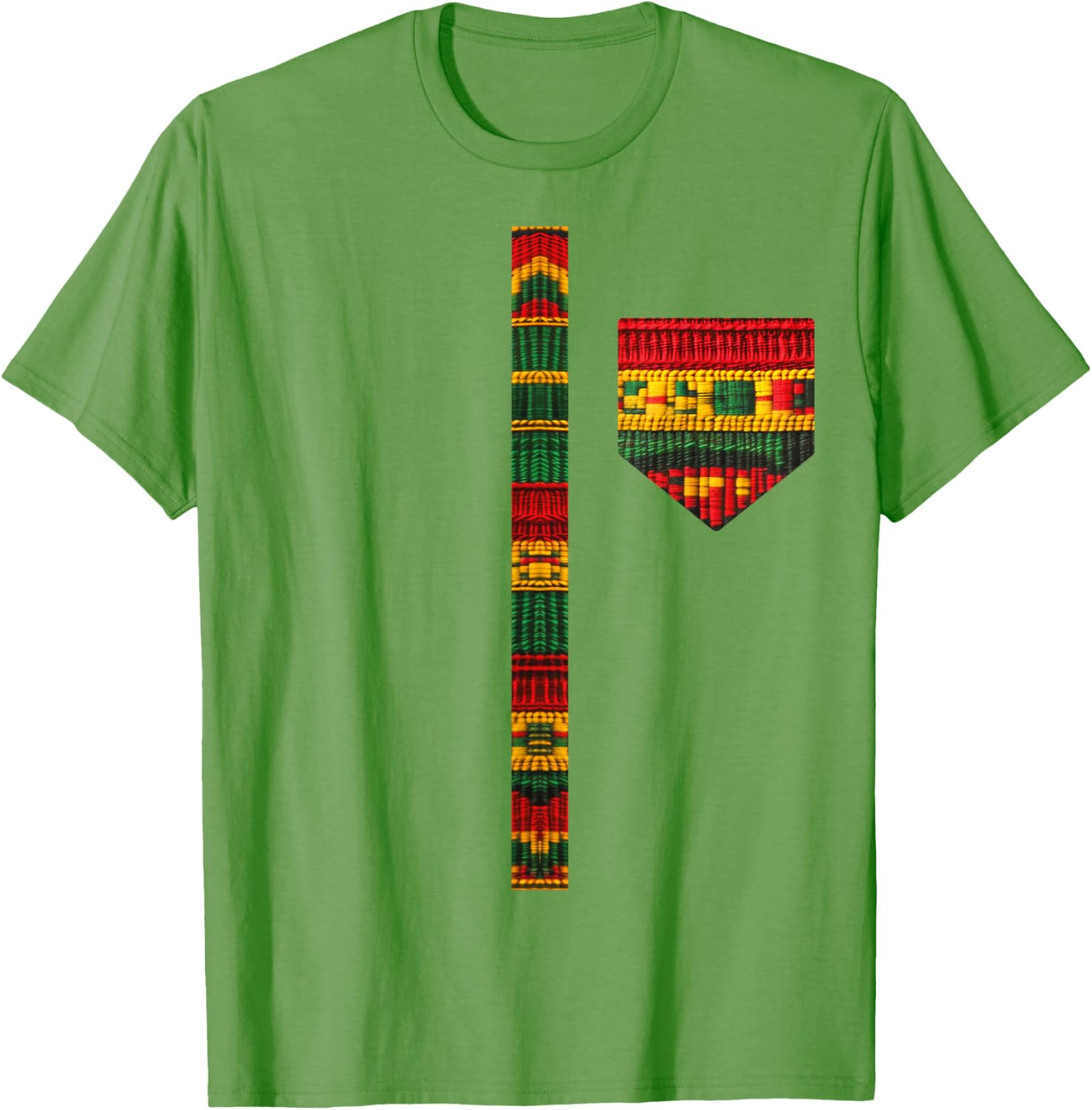 Stylish African Print Dashiki Kente Art T-Shirt for Men and Boys - 1