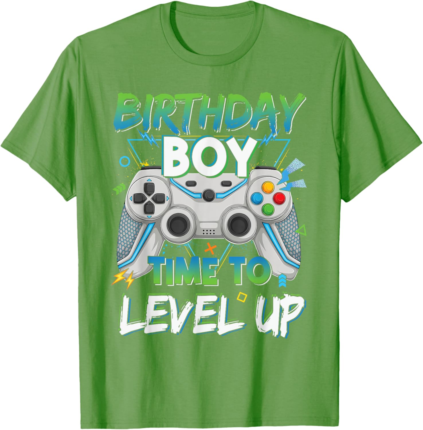 Level Up Gaming Birthday Boy T-Shirt for Young Gamer Boys - 28