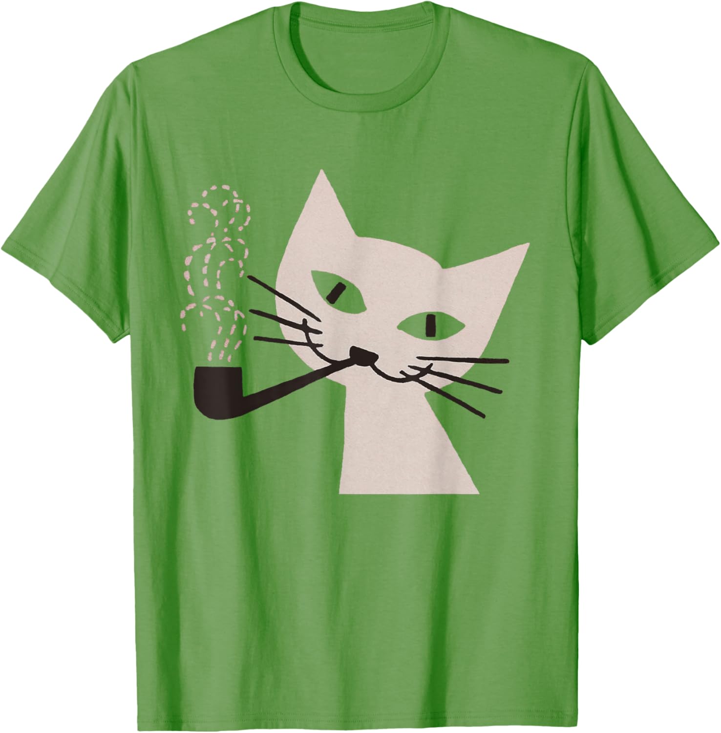 Retro 60s Vintage Cat Smoking Cigarette T-Shirt for Cool Cat Lovers - 17