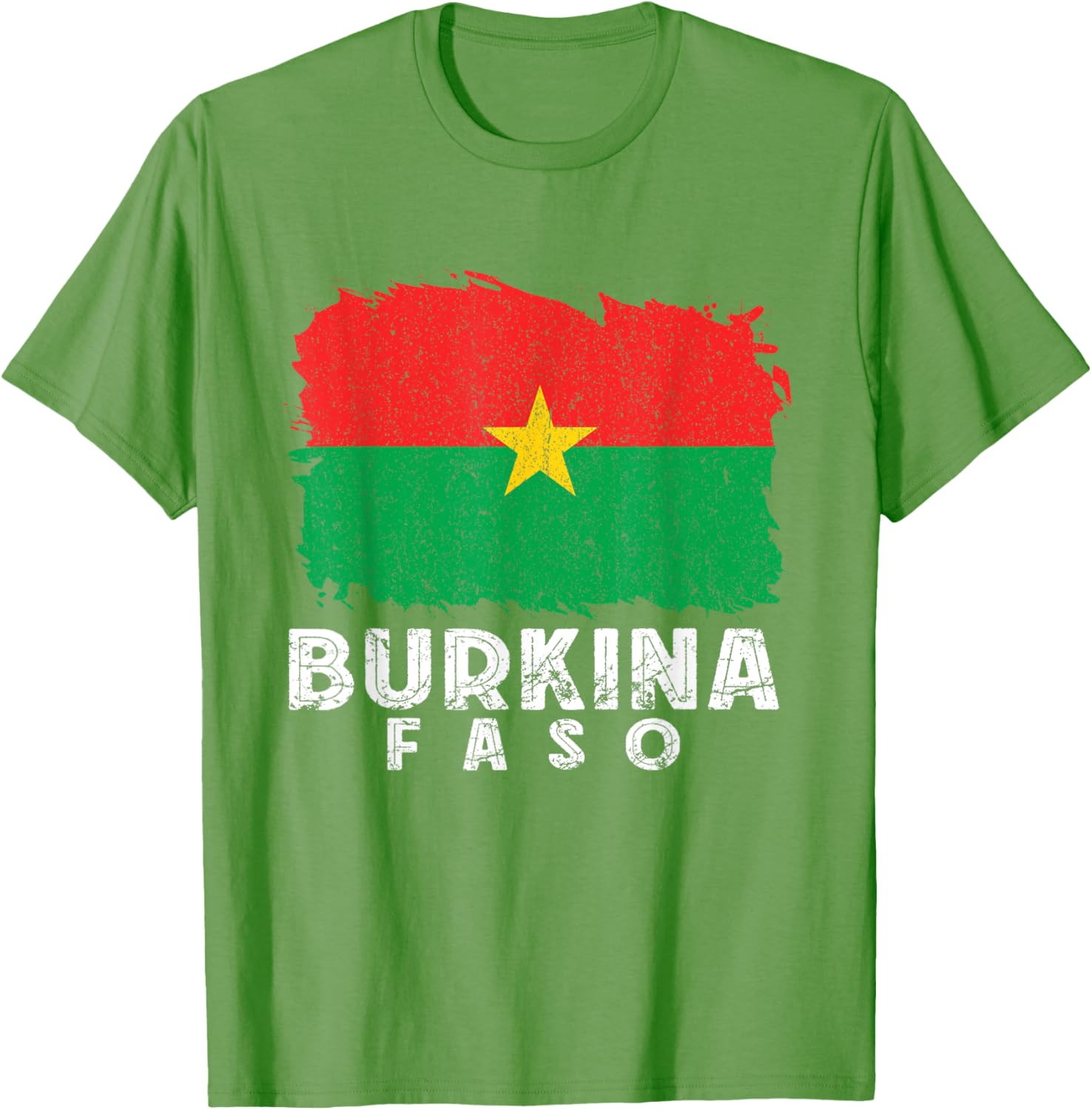 Burkina Faso Flag T-Shirt for Proud Burkina Fasoans - Stylish Apparel - 21