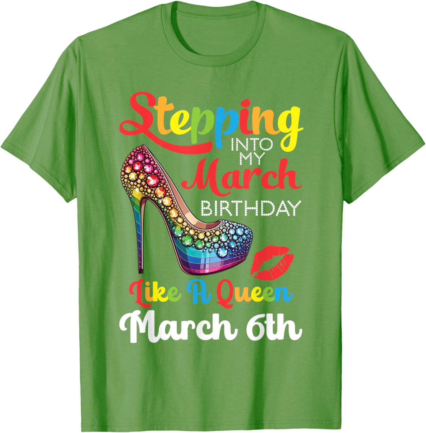 March Birthday Queen T-Shirt for Celebrating Your Special Day March 6th - 12