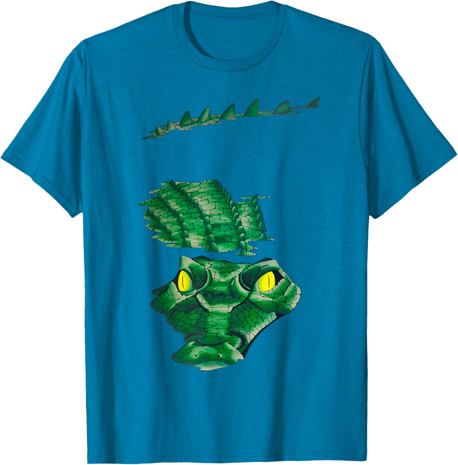 Vintage Crocodile Jurassic Art T-Shirt for Reptile Lovers and Collectors - 13