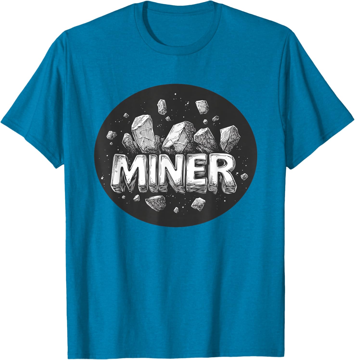 Awesome Miner Speech Costume T-Shirt for Mining Enthusiasts - 3