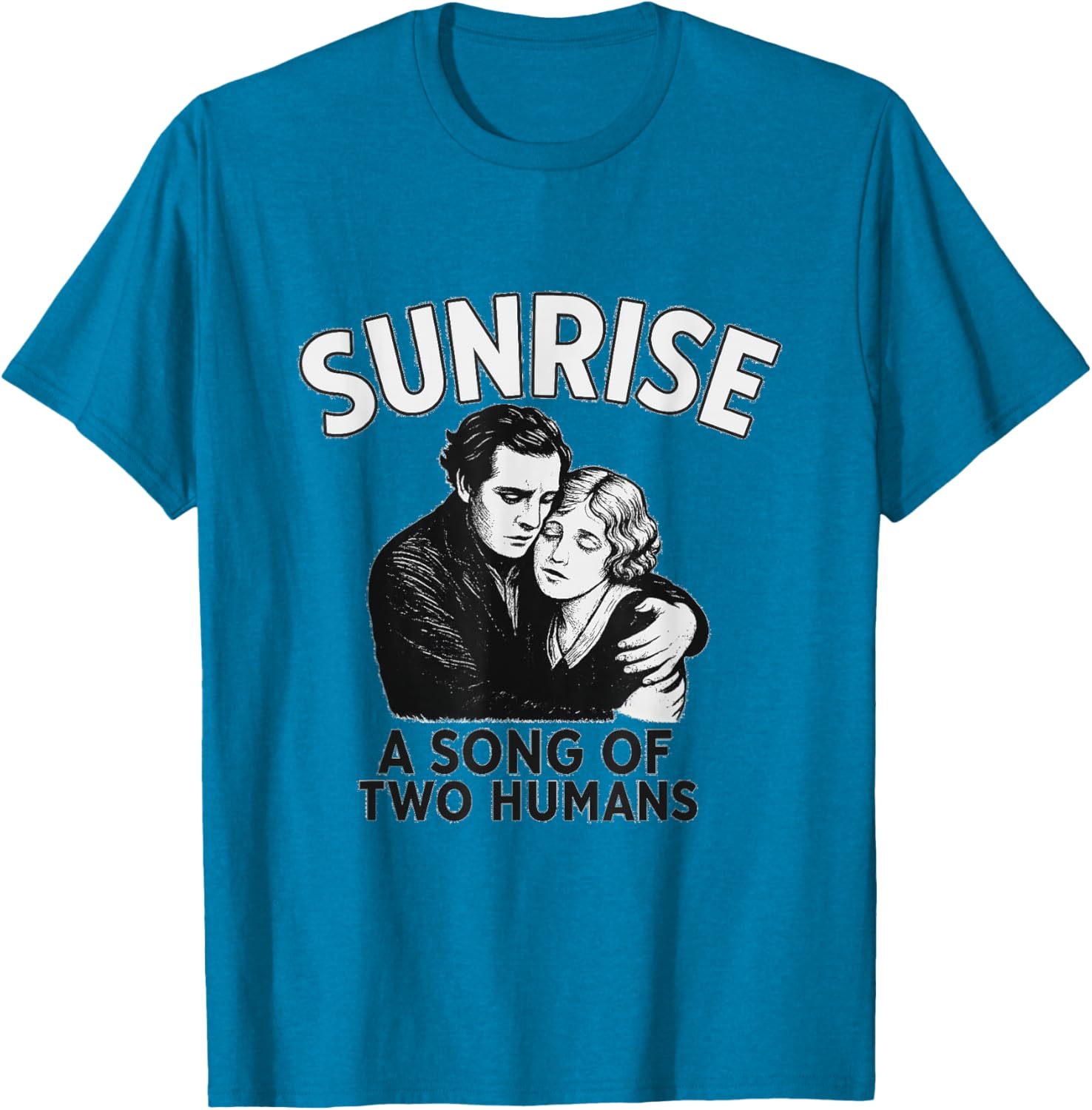 Sunrise Silent Film T-Shirt Romantic Drama Inspired Clothing for Fans - 11