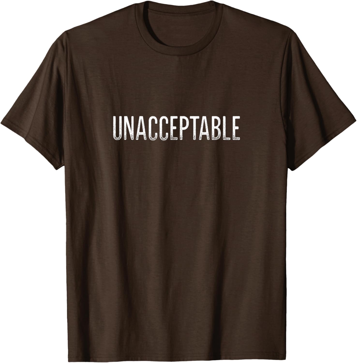 Unacceptable Vintage Style T-Shirt for Trendy Fashion Lovers - 3